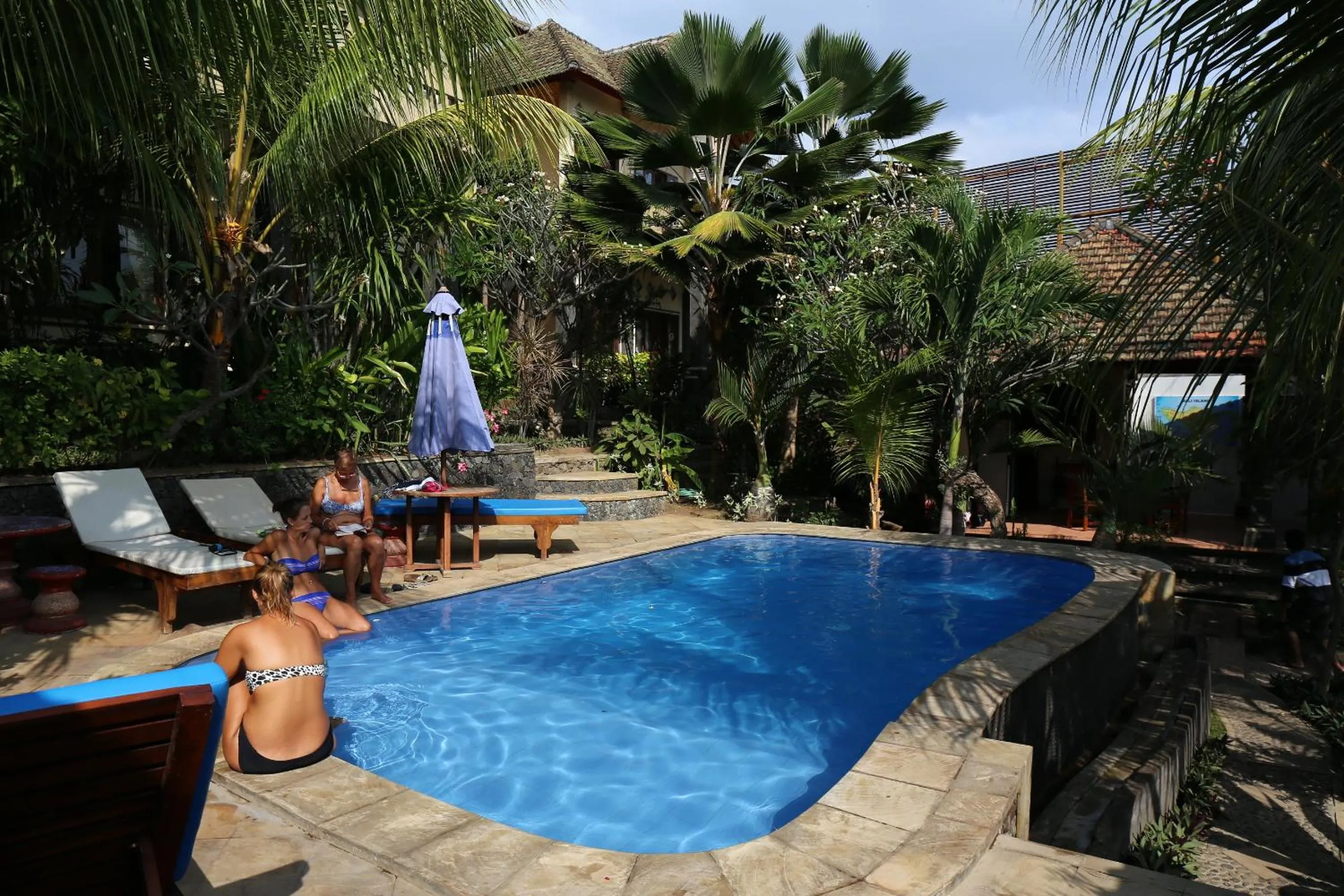 group of guests in Anugerah Villas