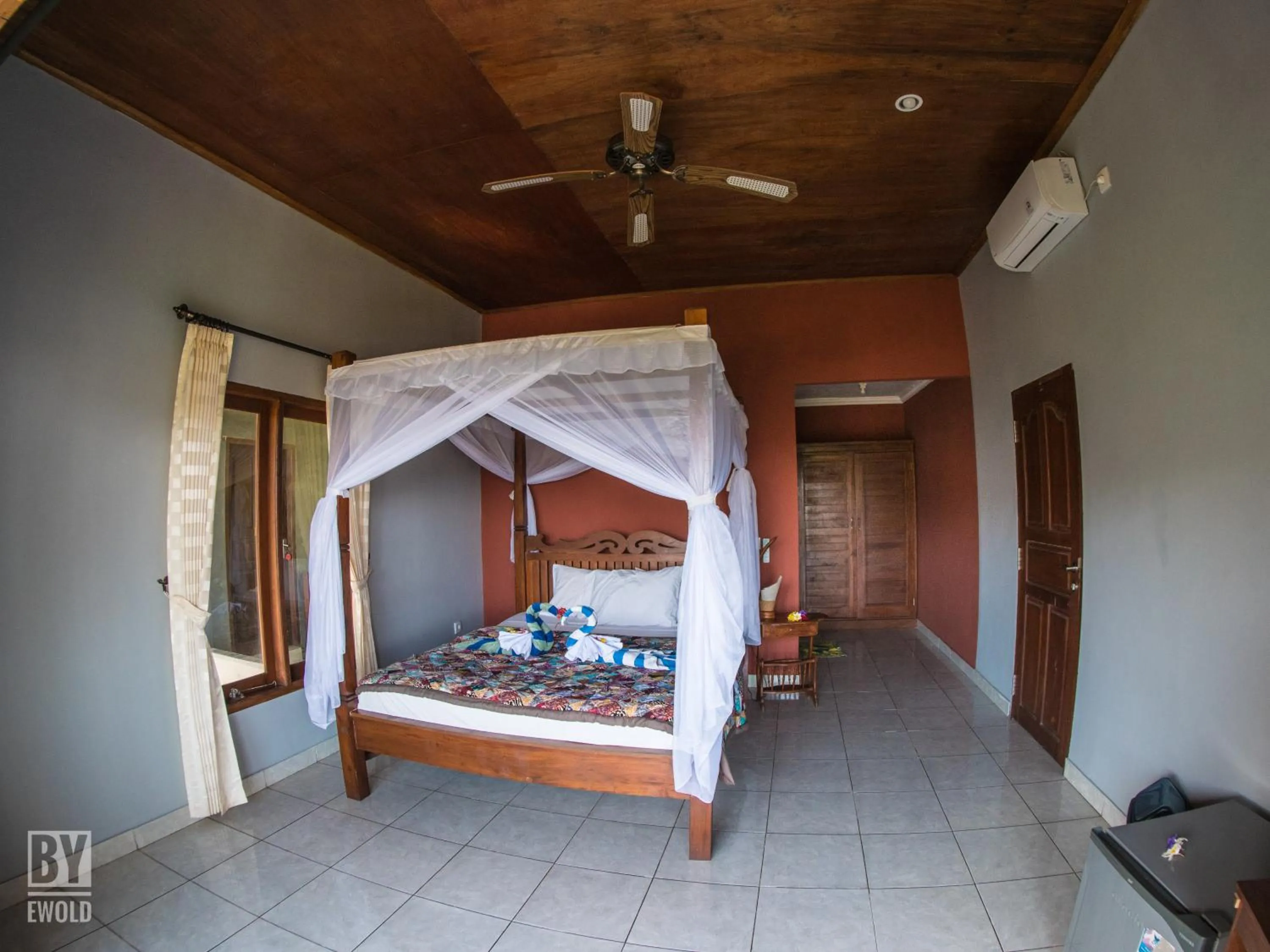 Bed in Anugerah Villas