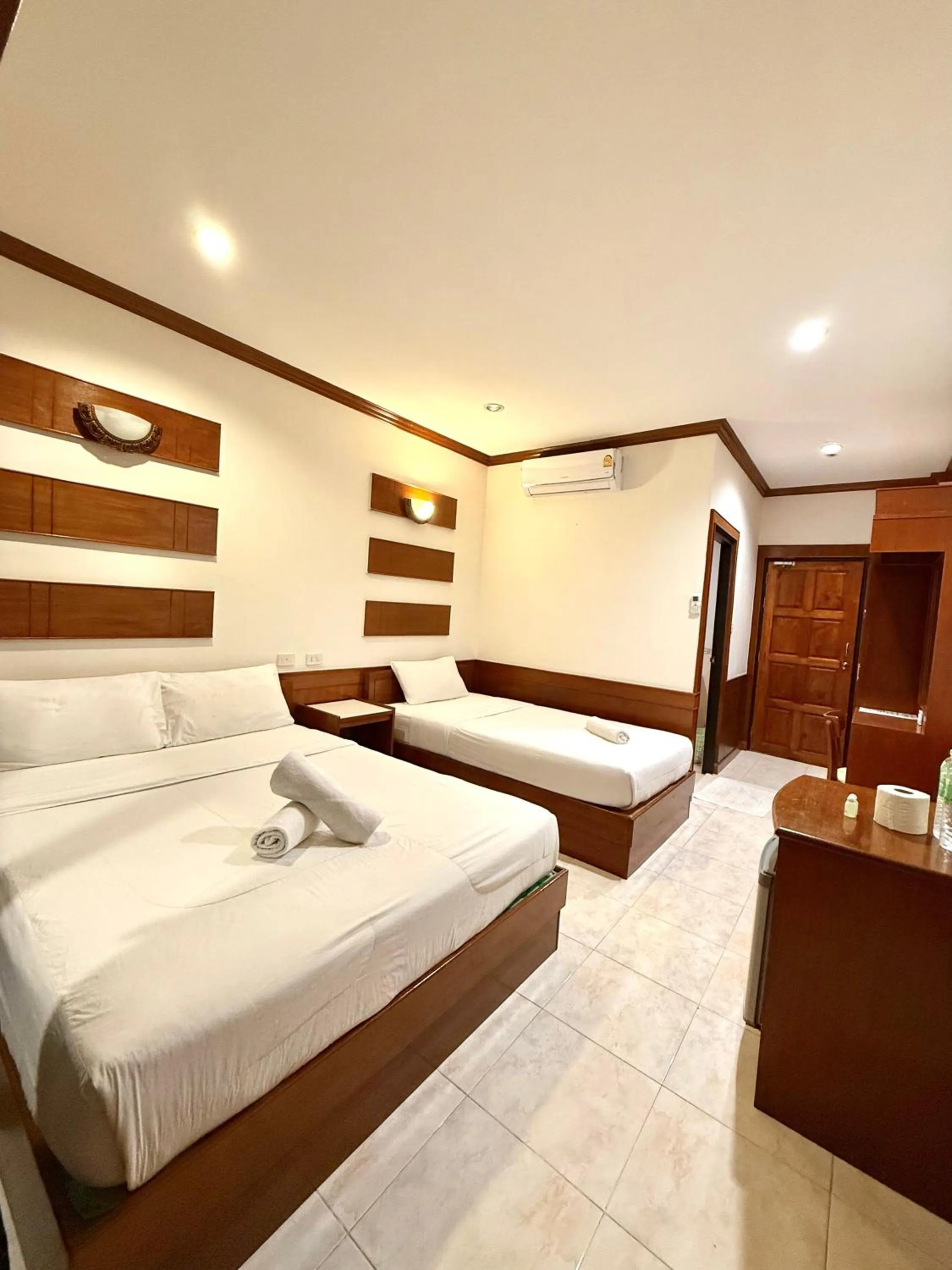 Bed in Mr. Black Resort