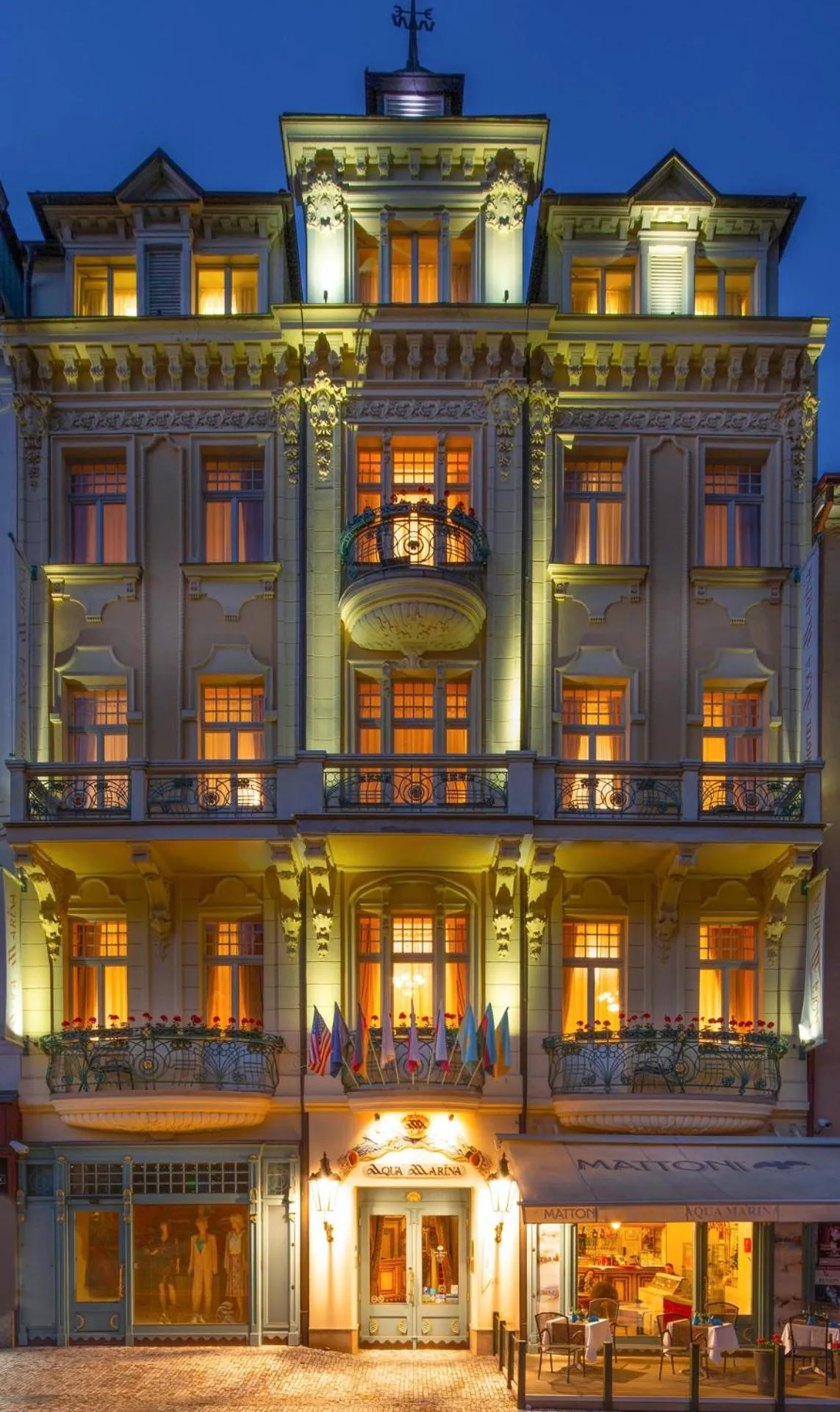 Facade/entrance in Aqua Marina