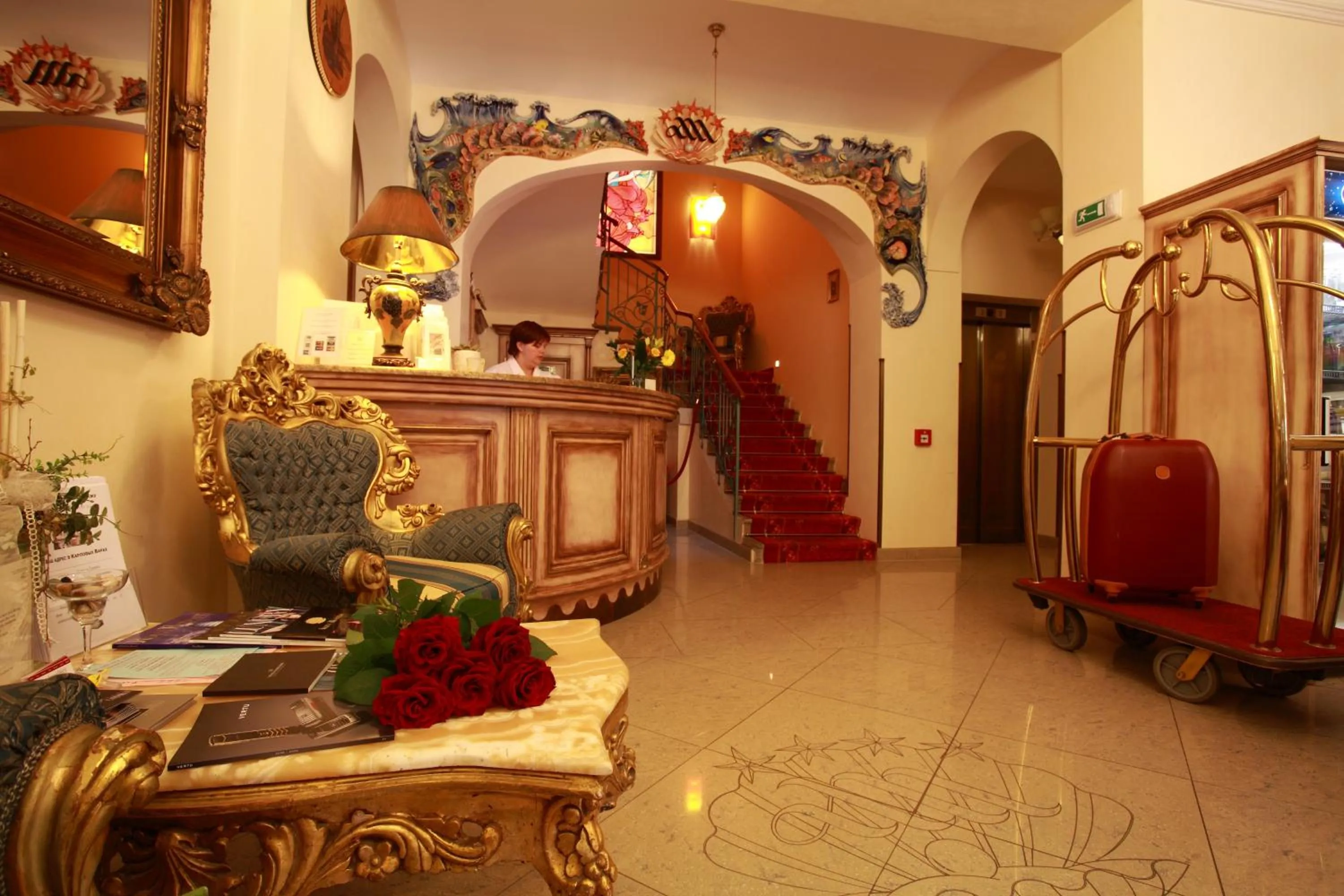 Lobby or reception in Aqua Marina