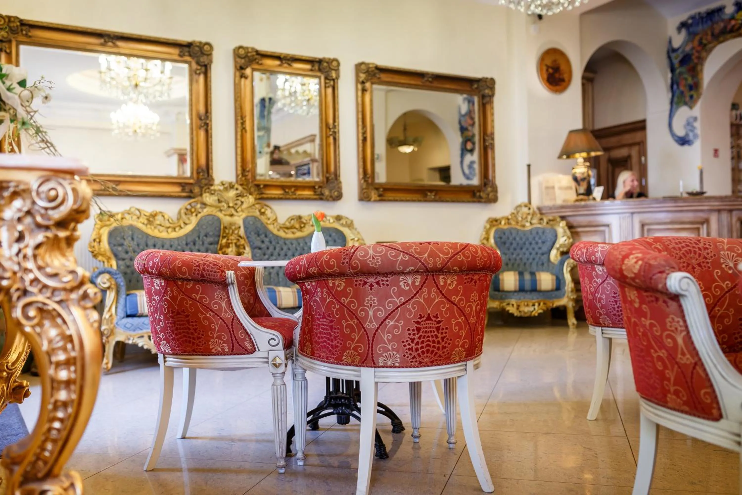 Lobby or reception in Aqua Marina