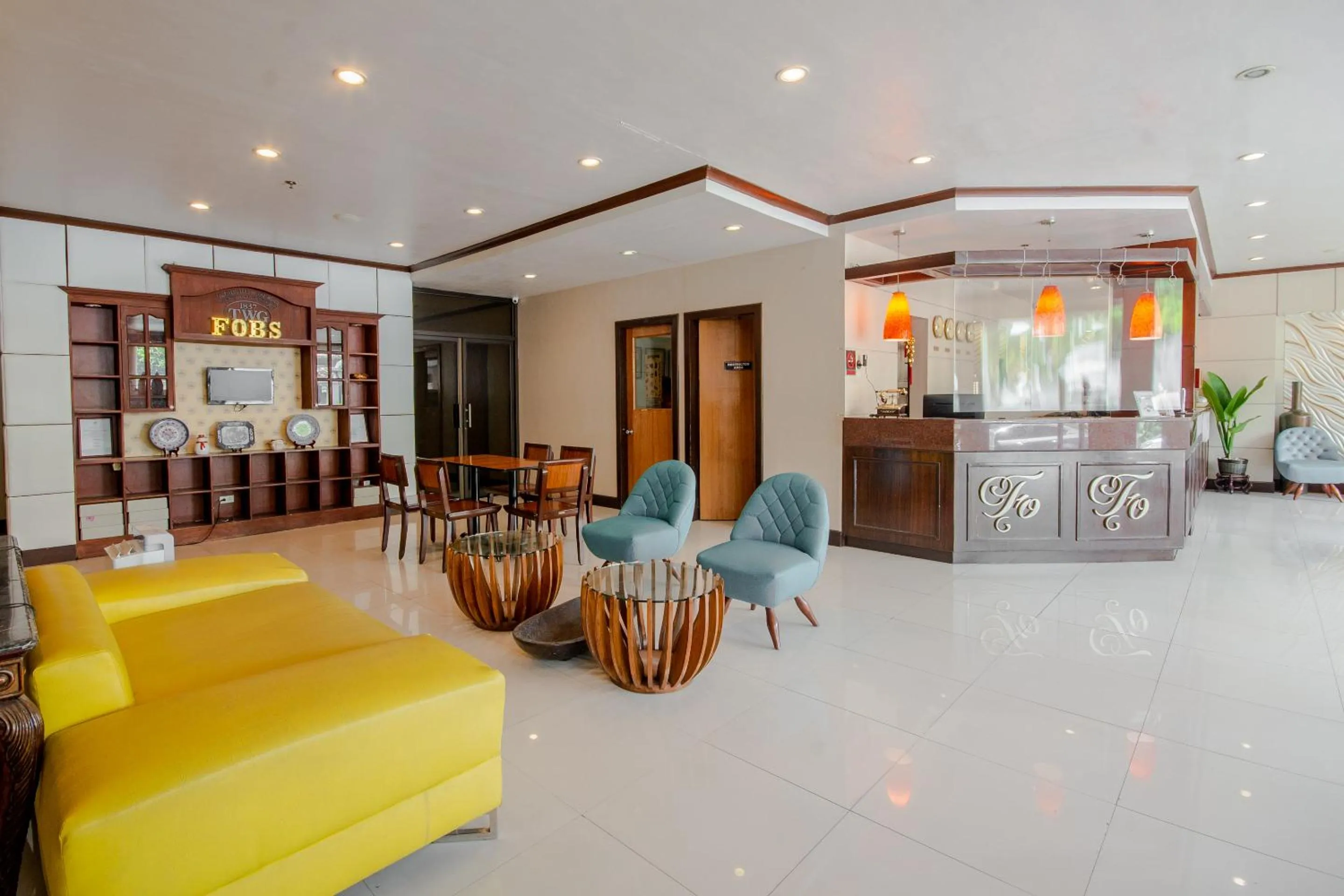 Lobby or reception in Fuente Oro Business Suites Cebu