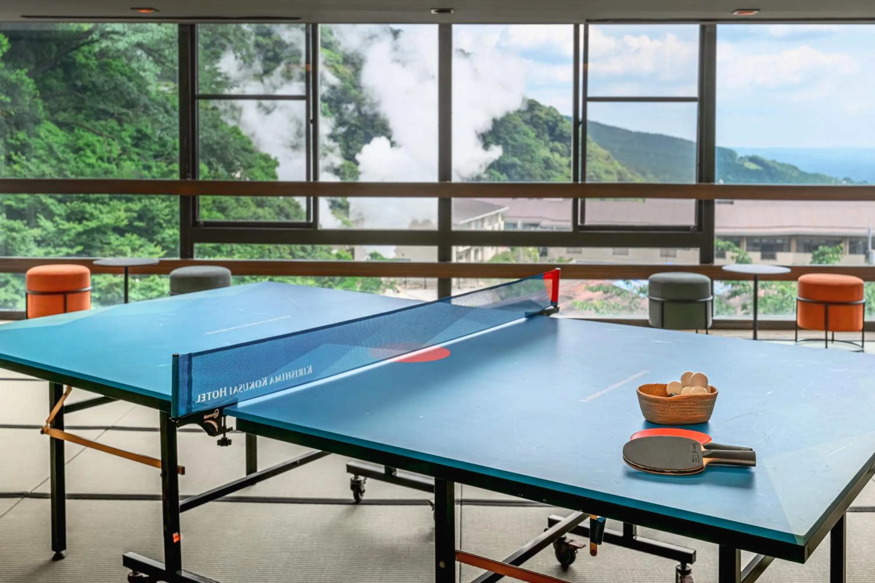 Table tennis in Kirishima Kokusai Hotel