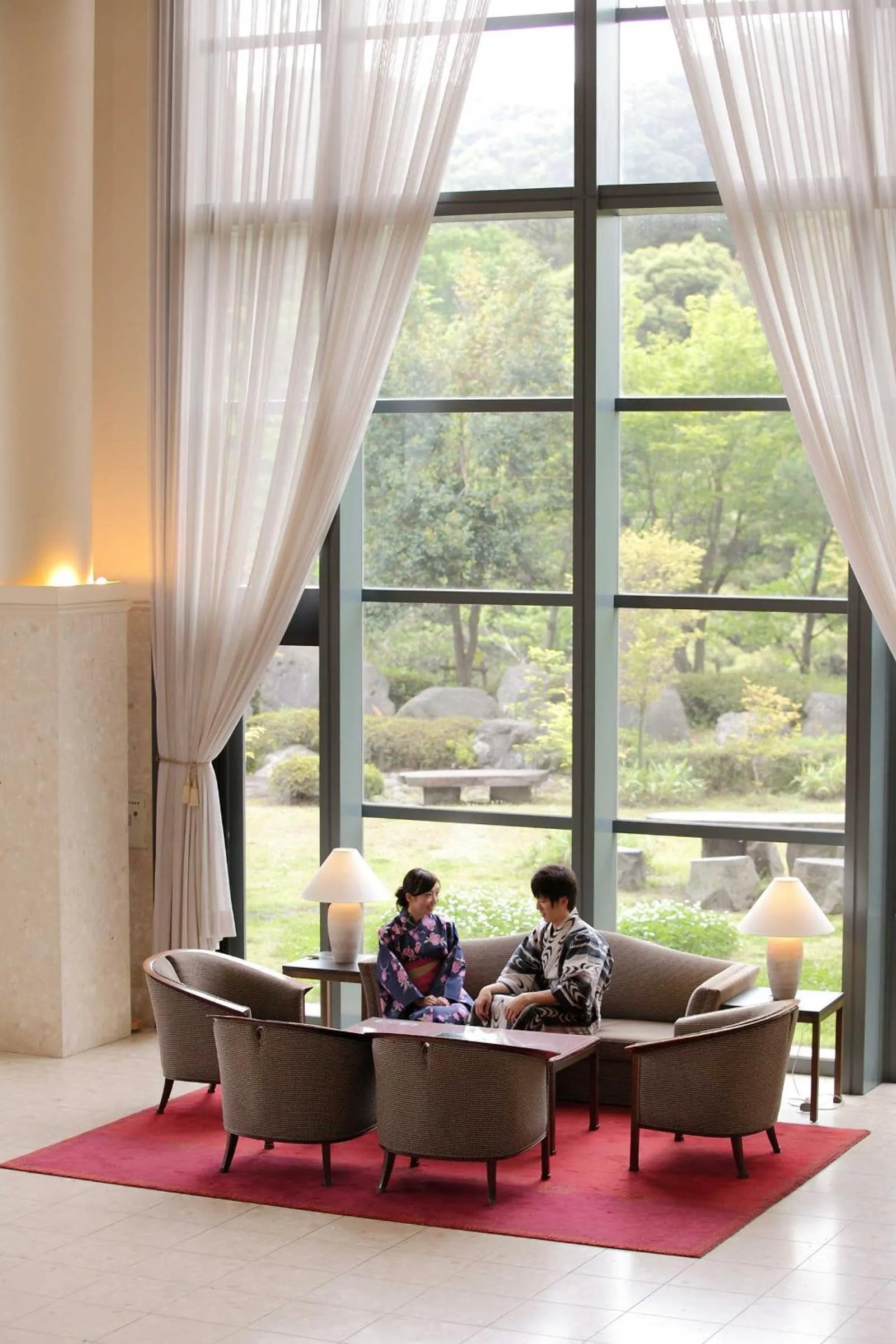 Lobby or reception in Kirishima Kanko Hotel