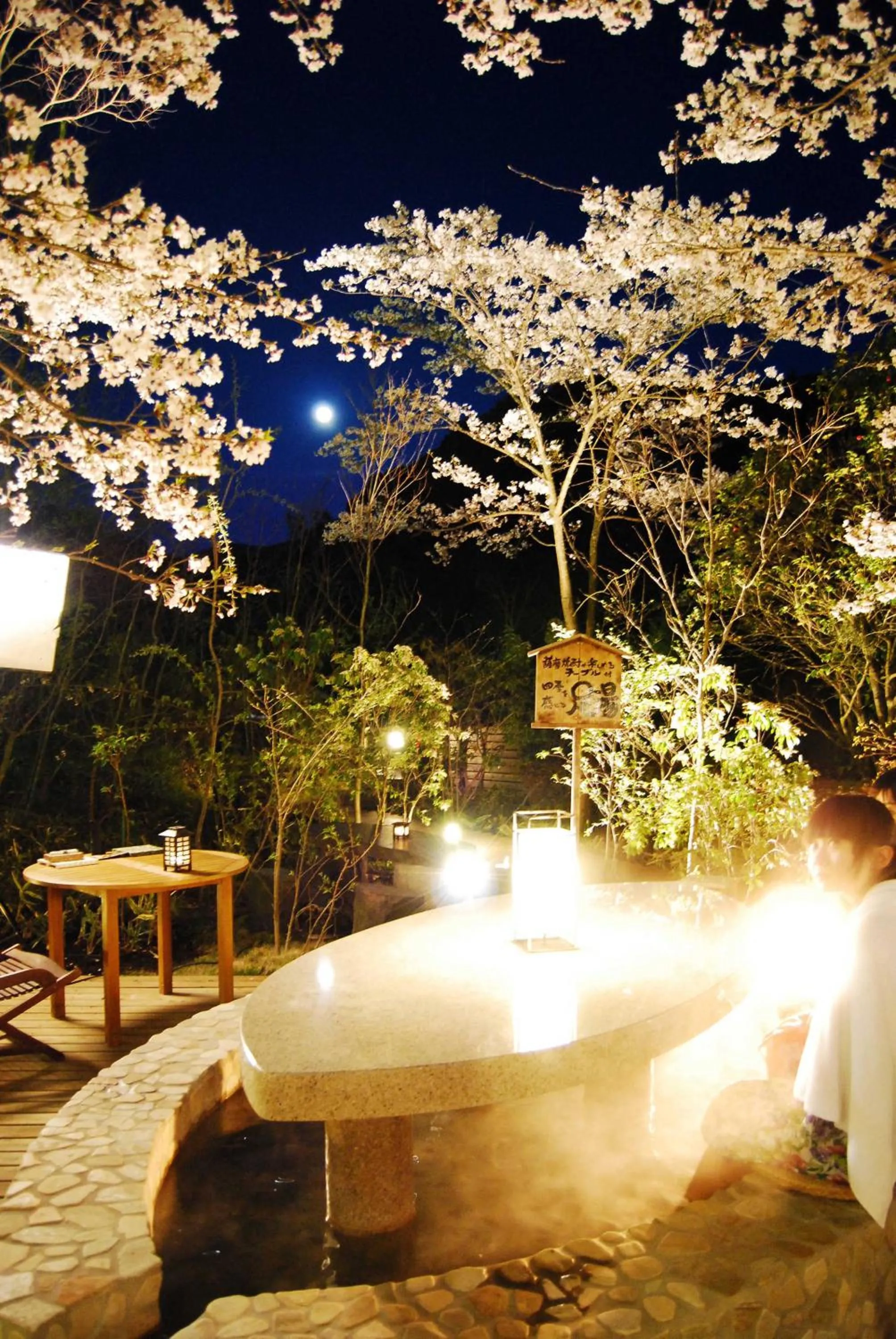 Night in Kirishima Kanko Hotel