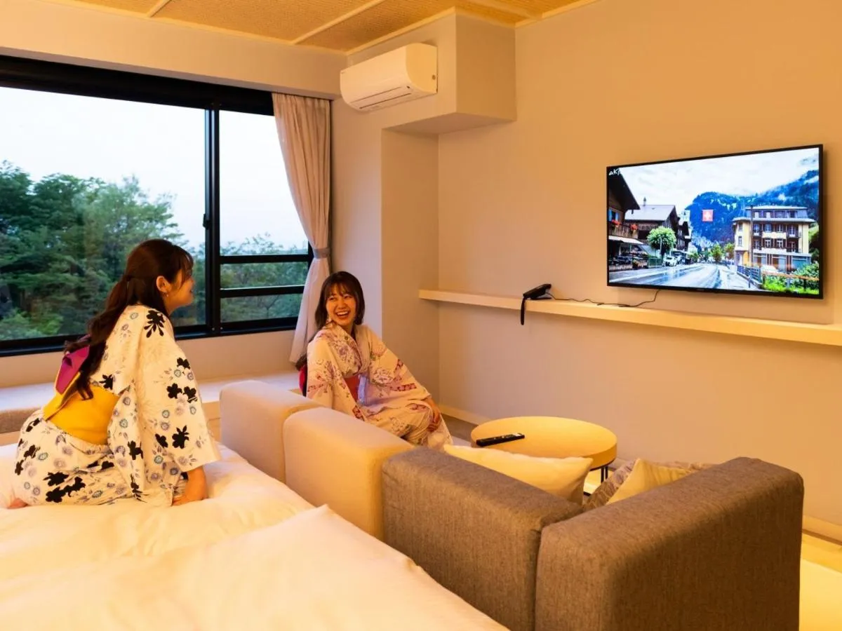 Bed in Kirishima Kanko Hotel