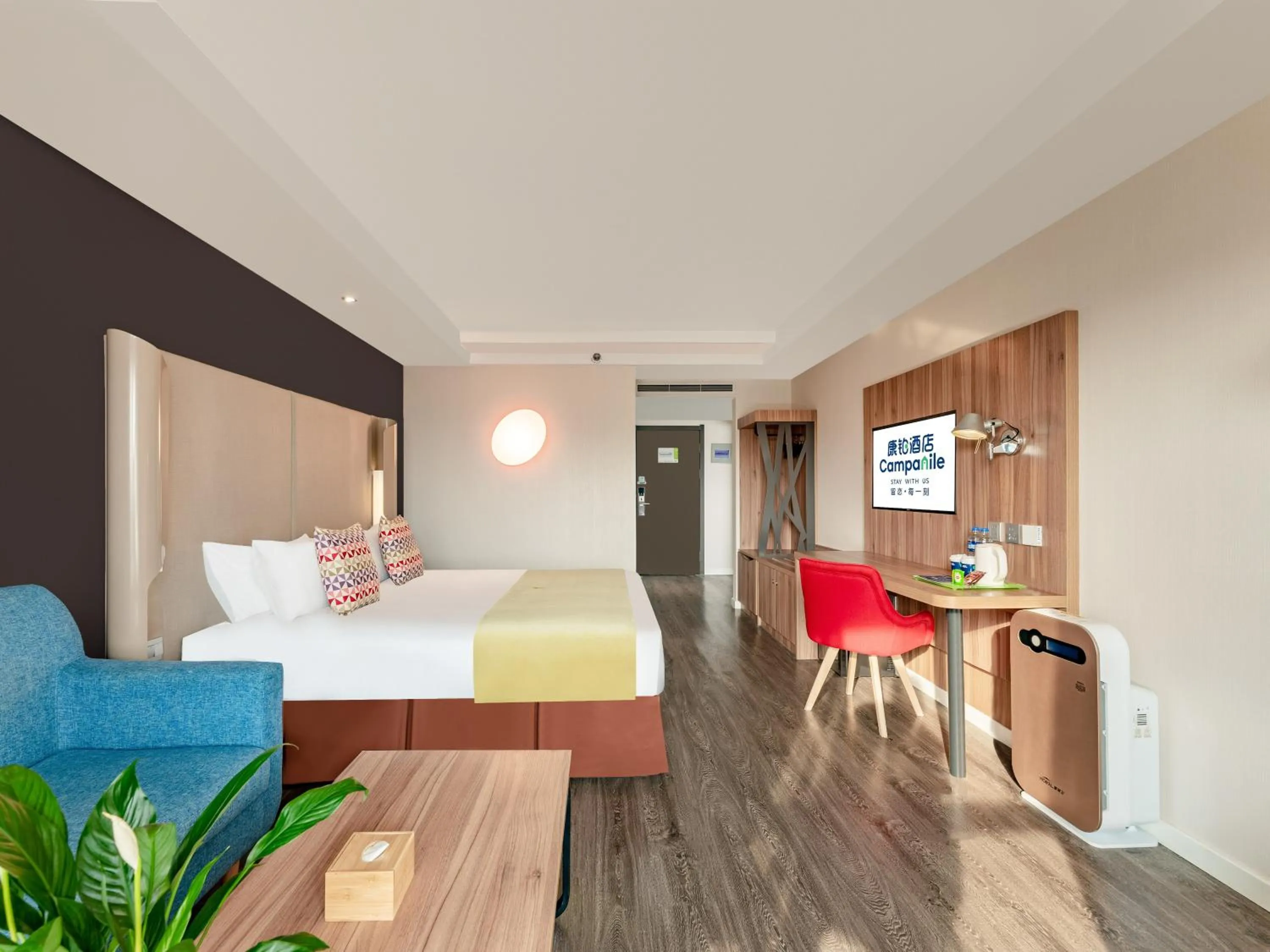 Photo of the whole room, Bed in Campanile Hotel Xi'an Dayan Pagoda Datang Night City Hotel