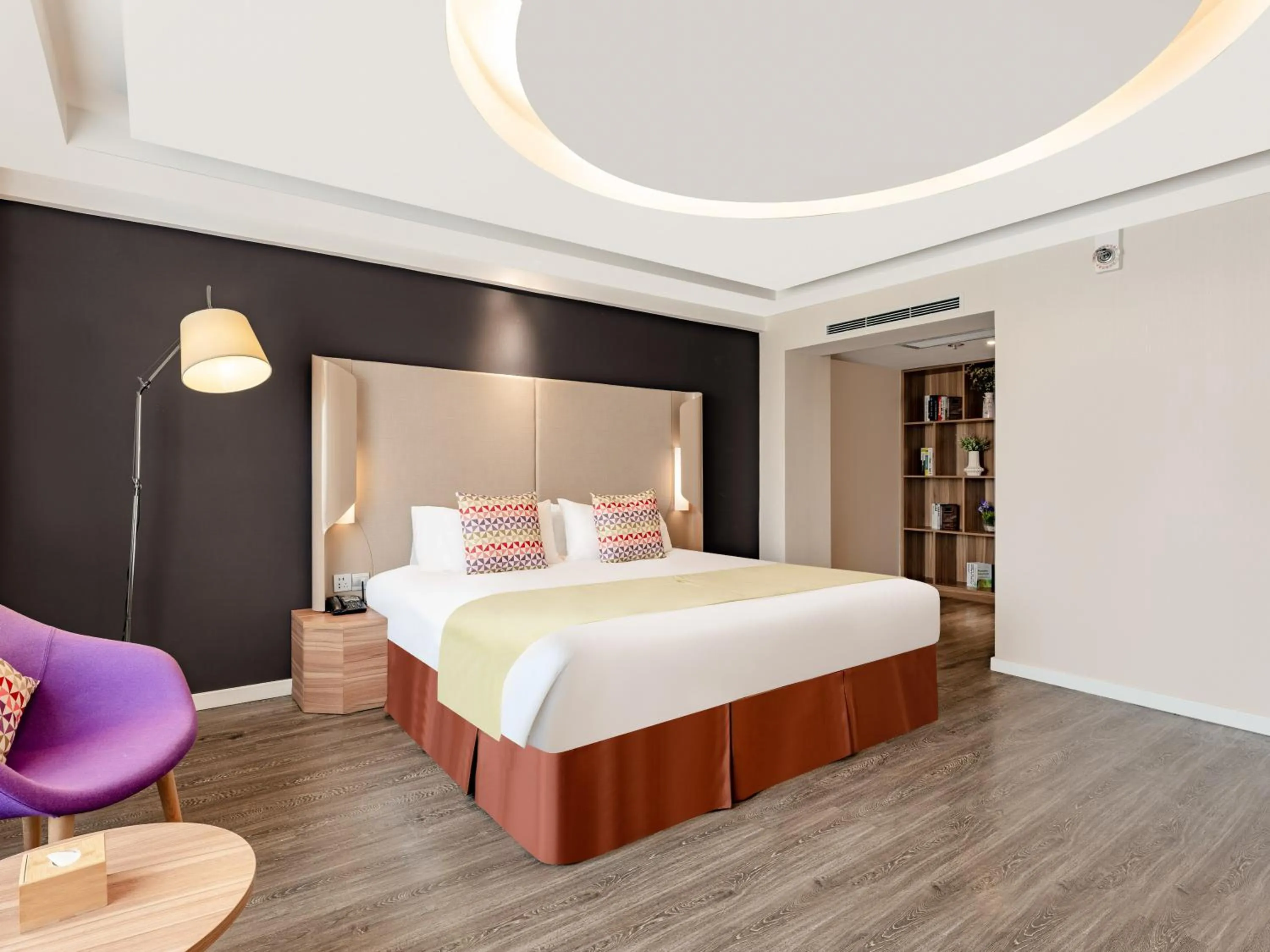 Bedroom, Bed in Campanile Hotel Xi'an Dayan Pagoda Datang Night City Hotel