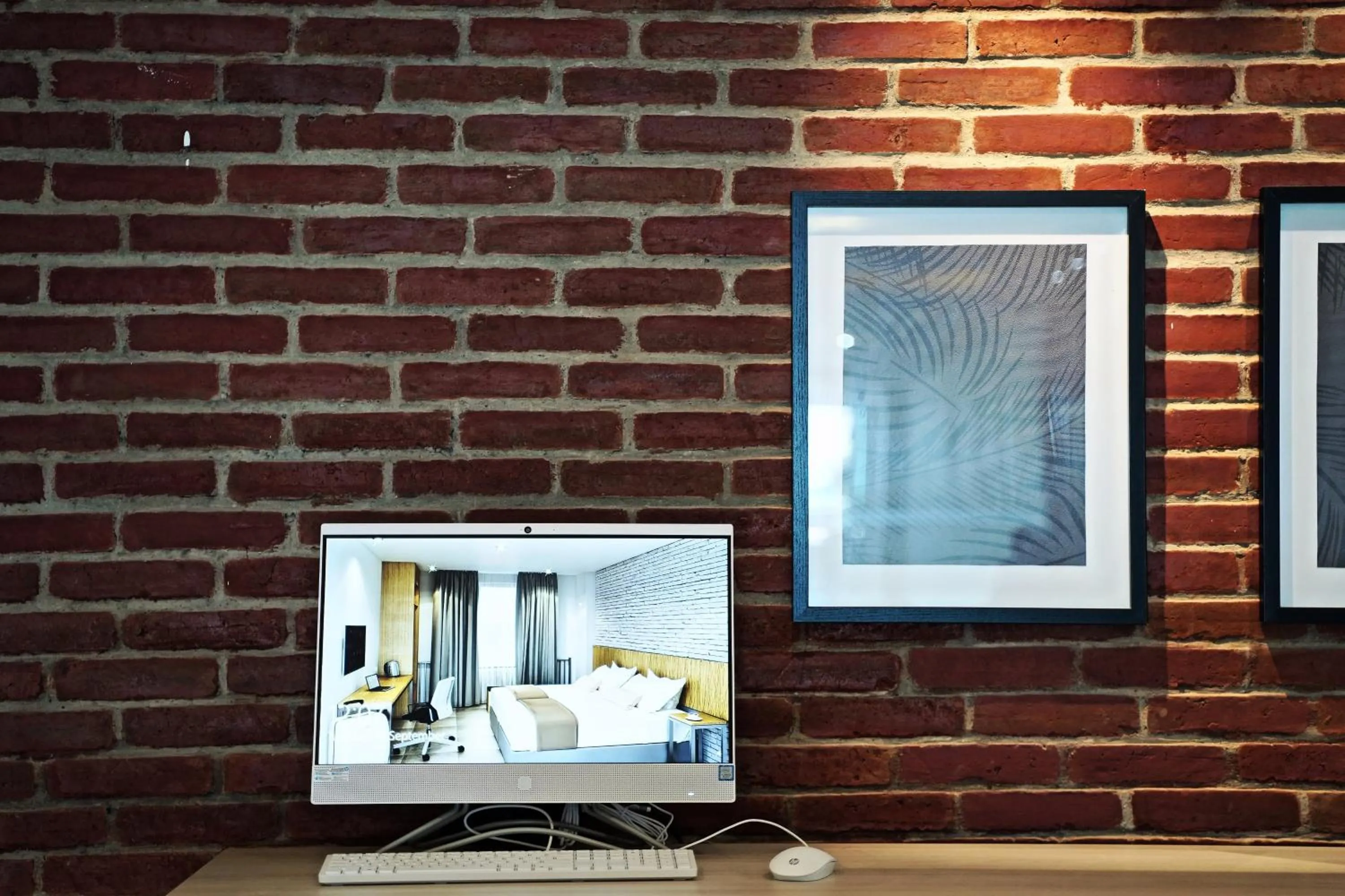 Facade/entrance in PALM PARK Hotel Surabaya