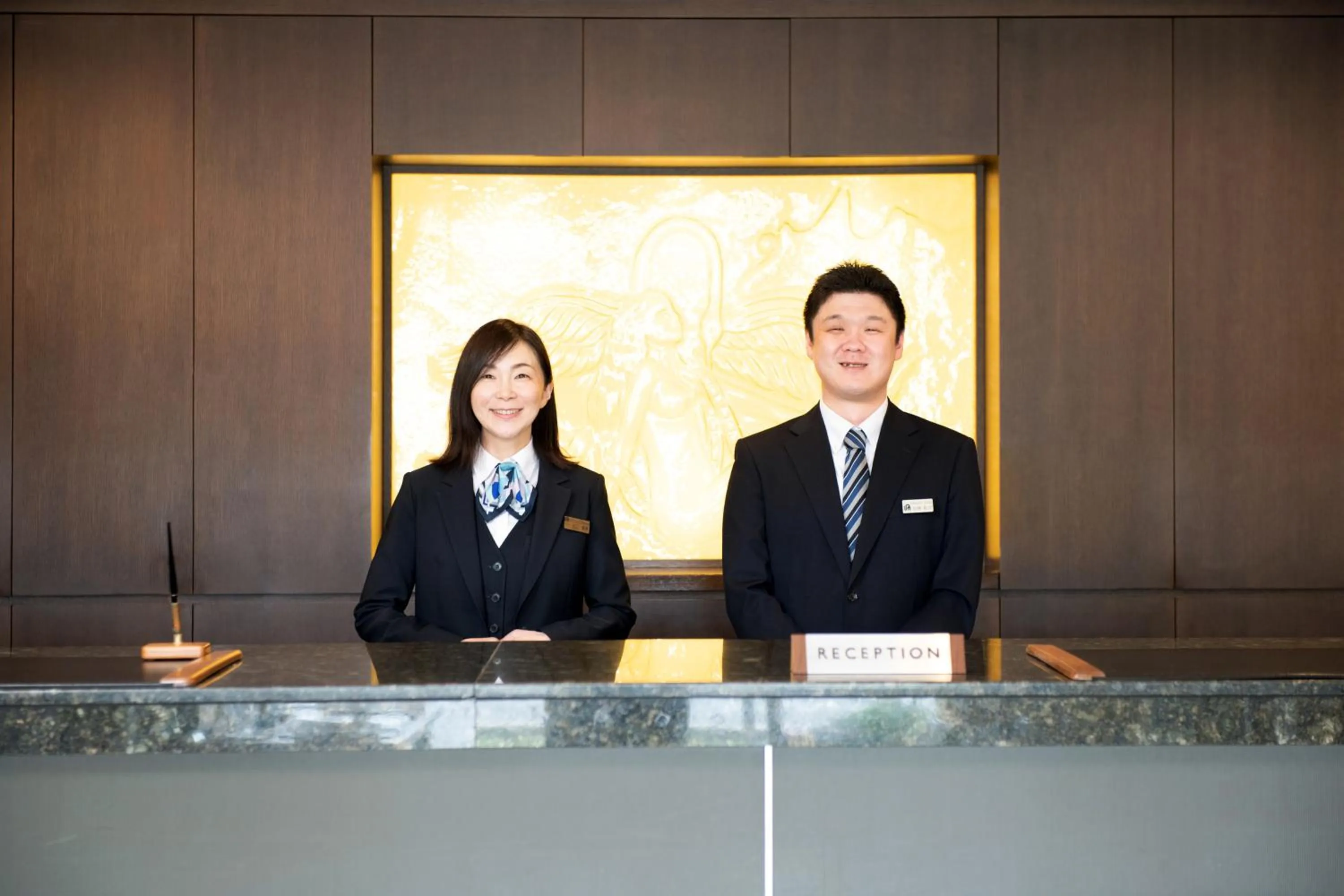 Staff in Hotel Aston Plaza Himeji