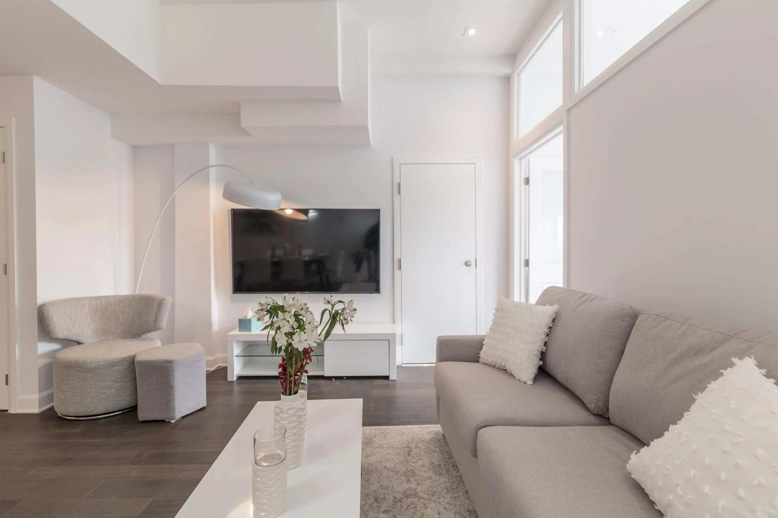 Living room in Parc Avenue Residences Mile End