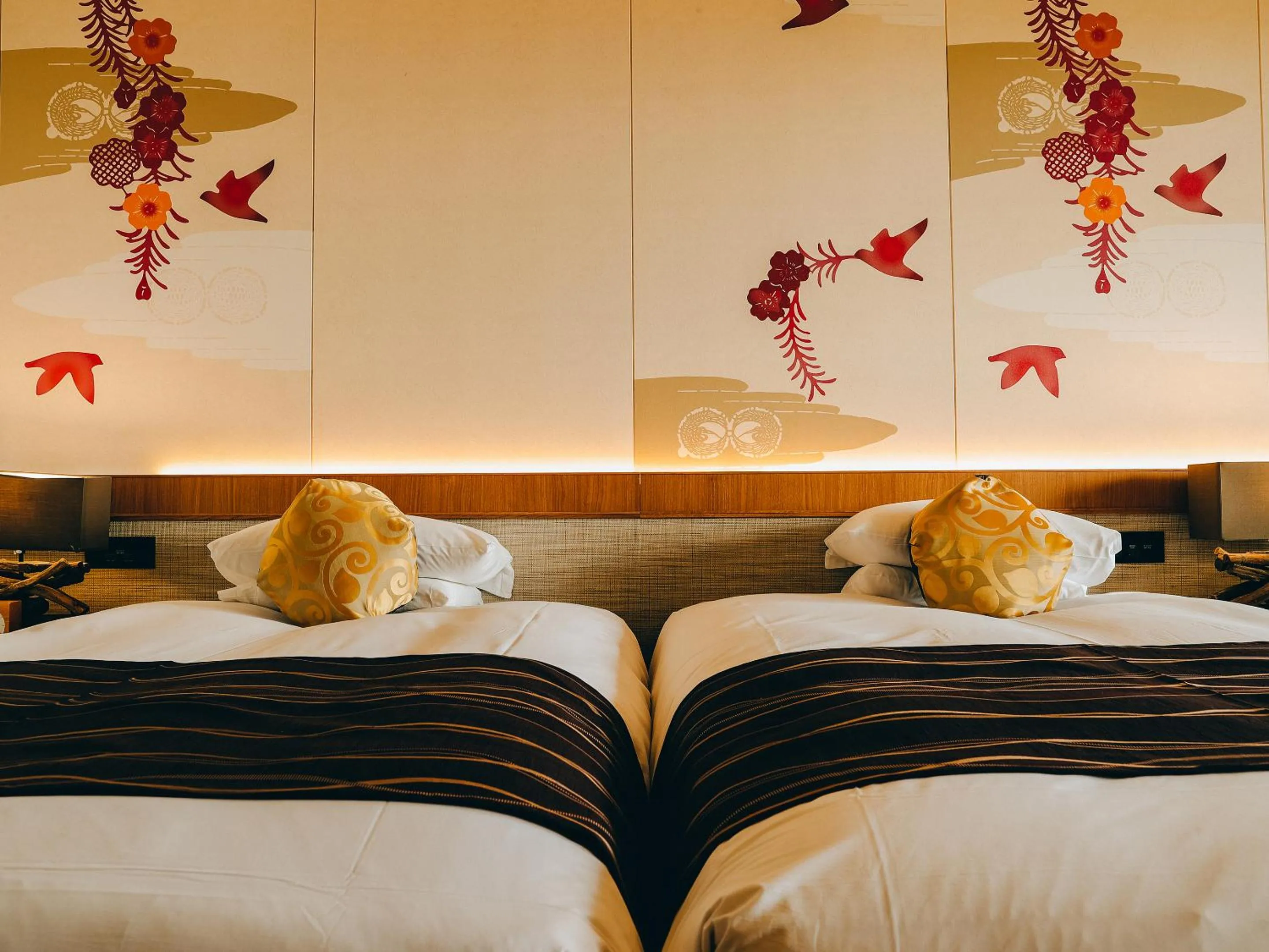 Bed in Miyakojima Tokyu Hotel & Resorts