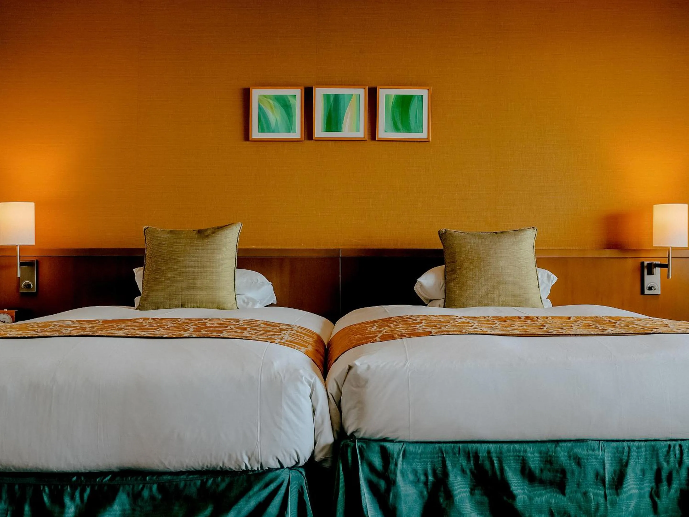 Bed in Miyakojima Tokyu Hotel & Resorts