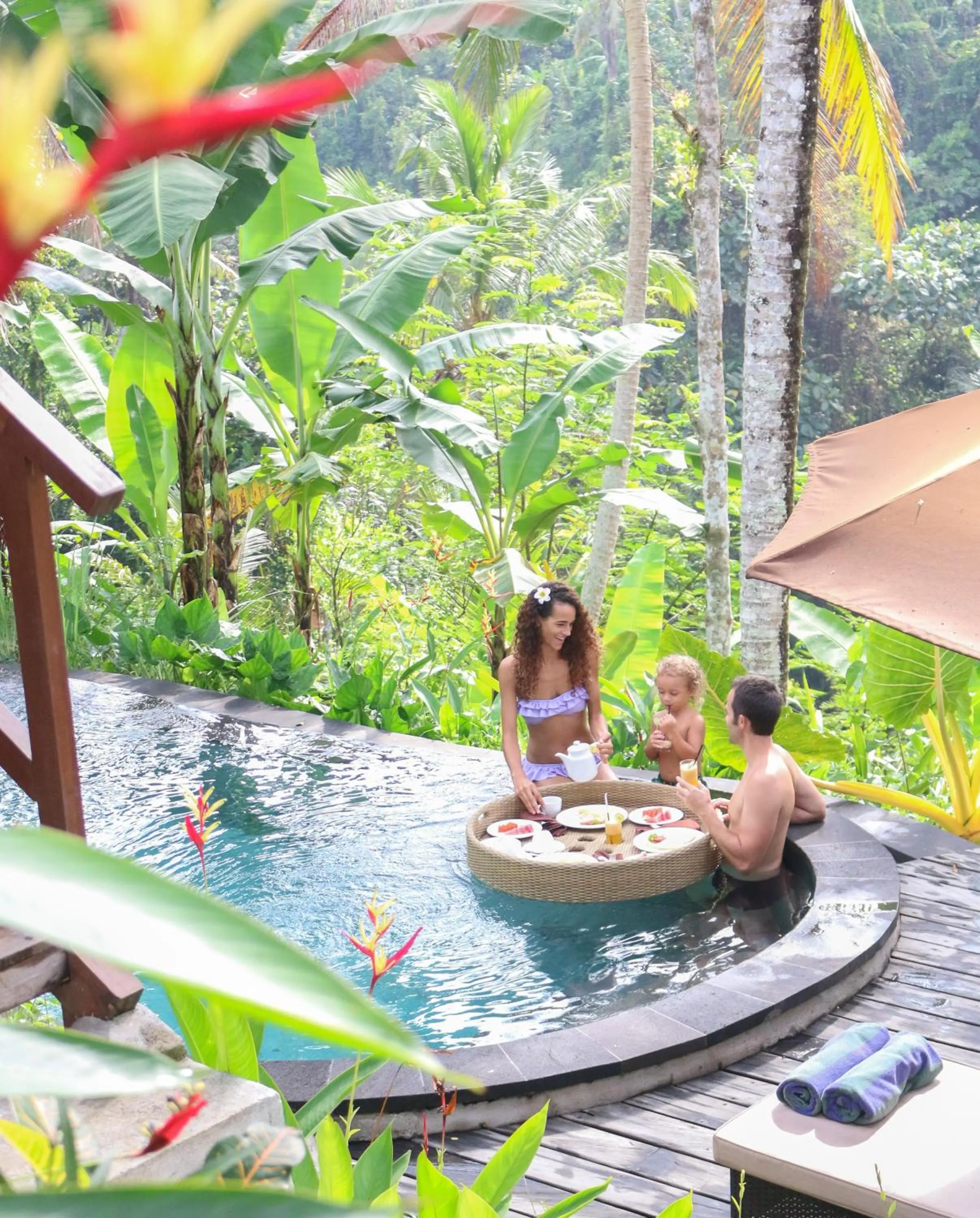 Breakfast in Mandana Ubud Villa