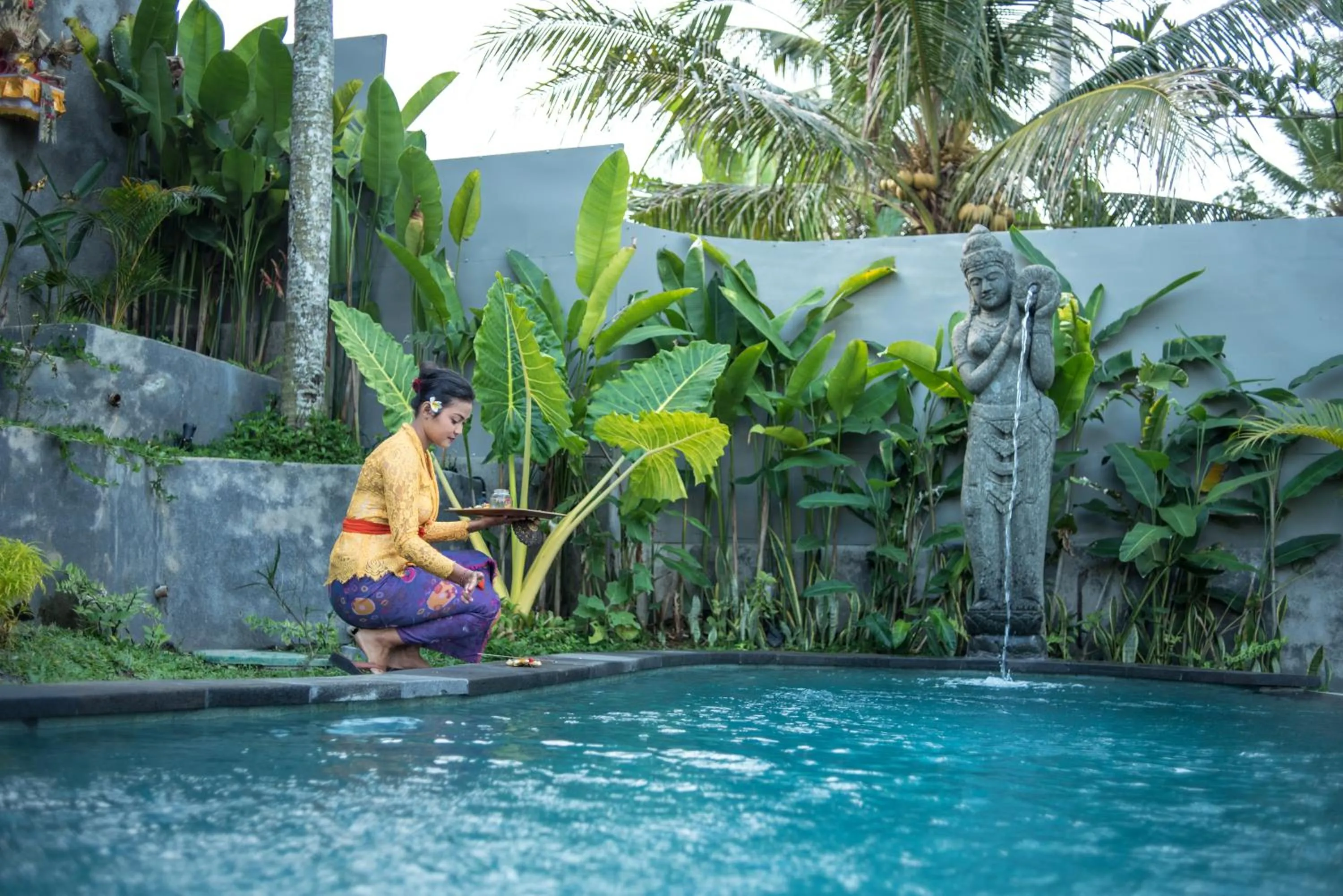 Swimming pool in Mandana Ubud Villa