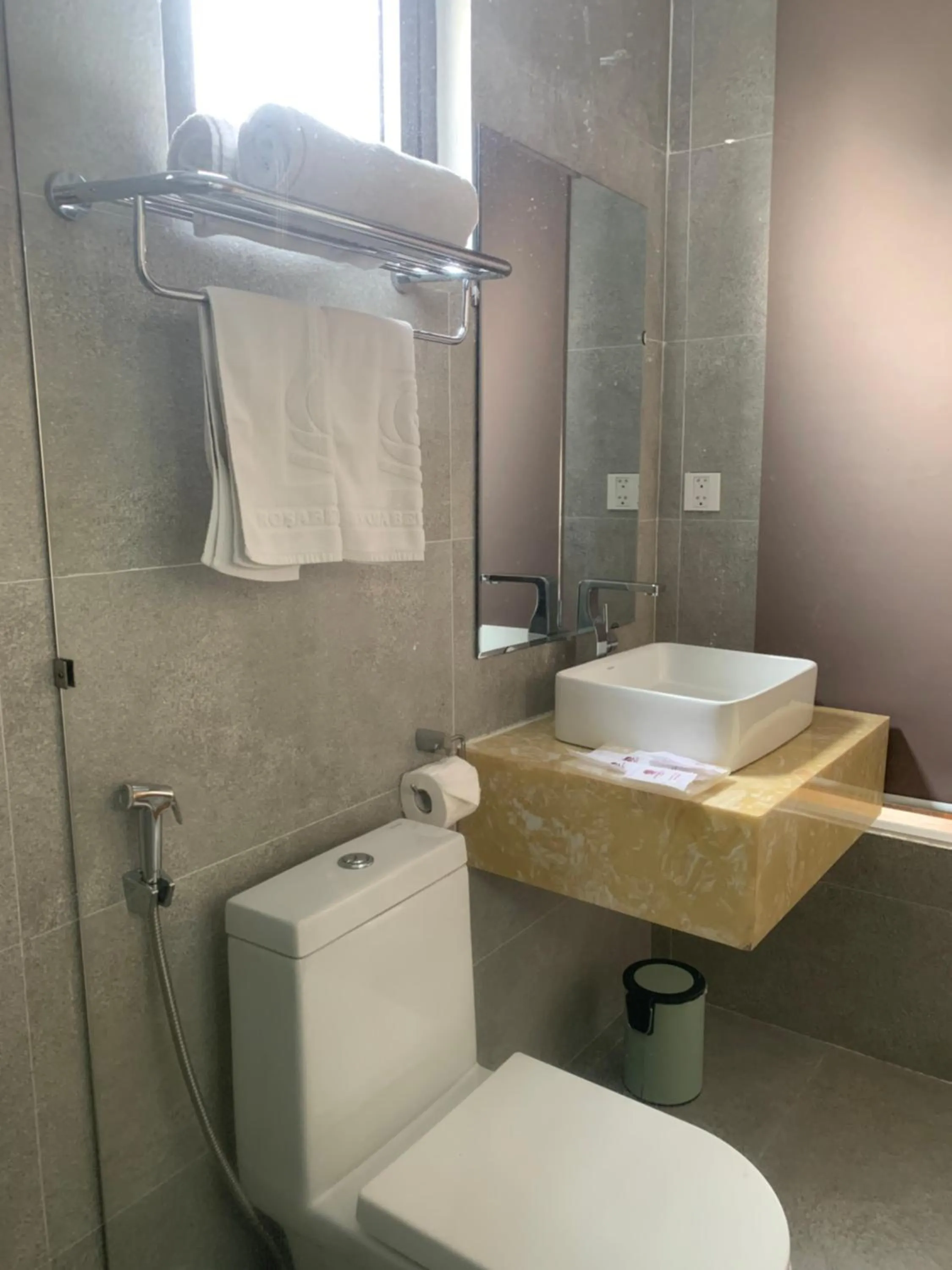 Shower in Rosabella Boutique Hotel