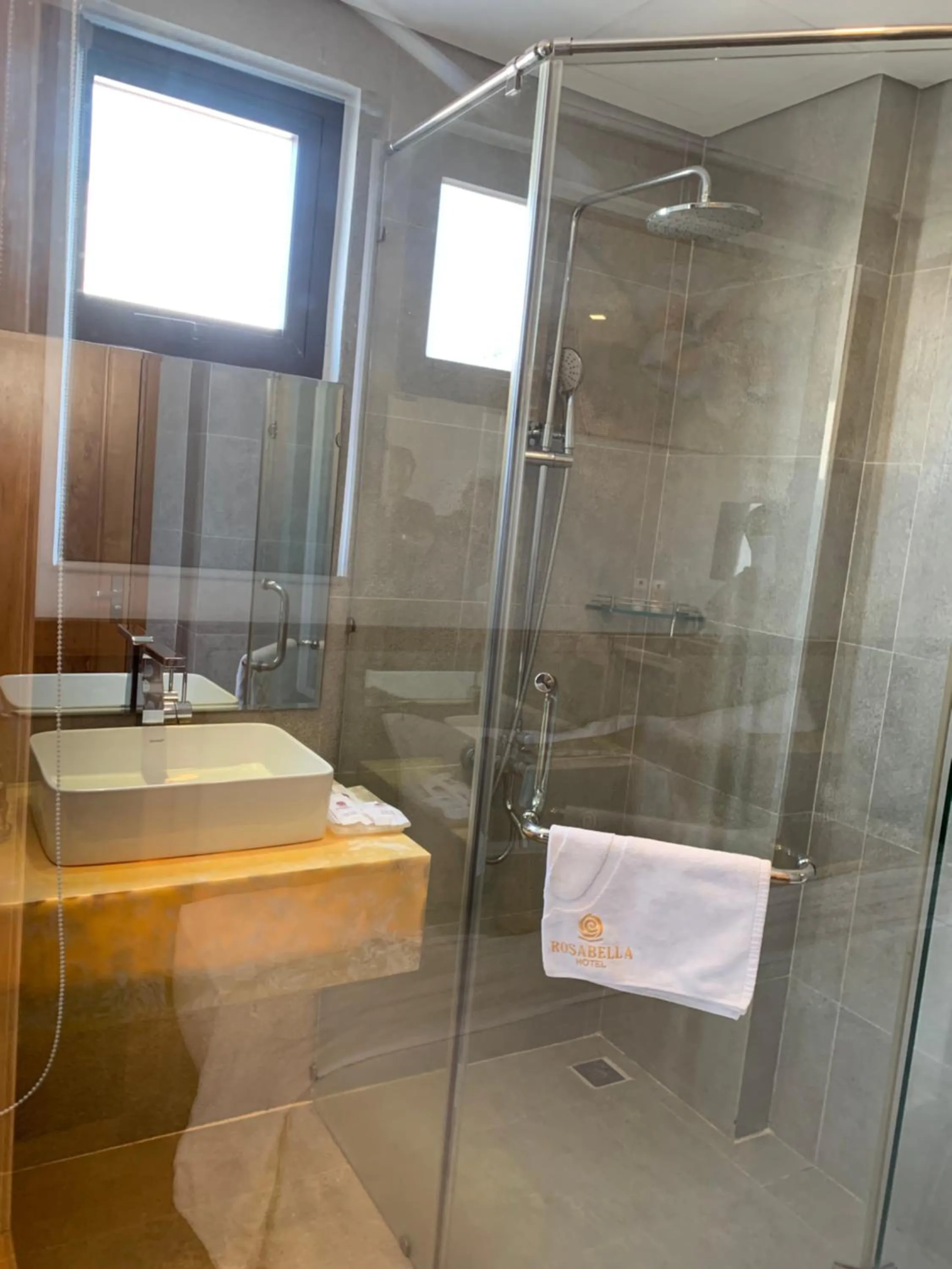 Shower in Rosabella Boutique Hotel