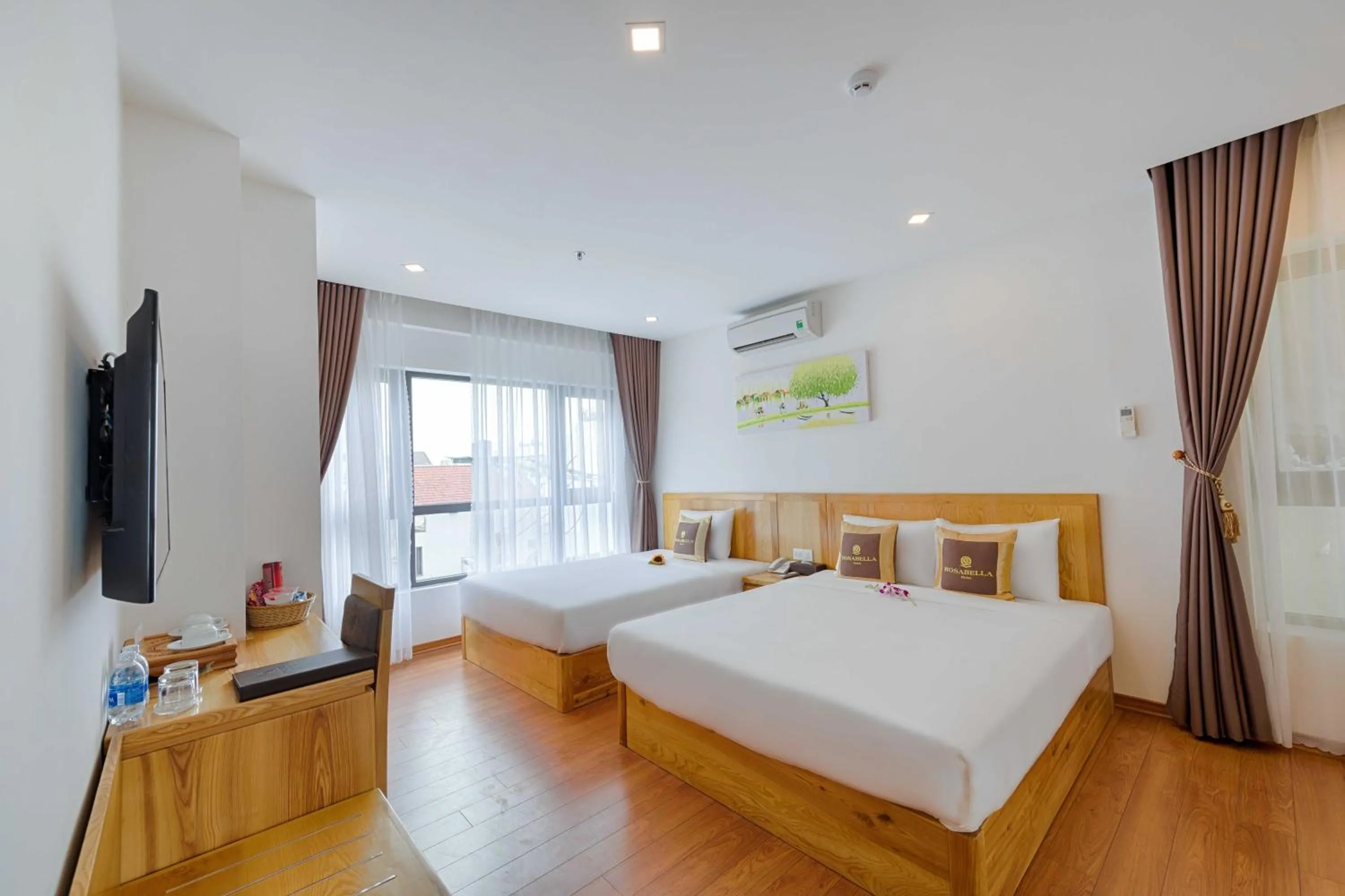 TV and multimedia, Bed in Rosabella Boutique Hotel