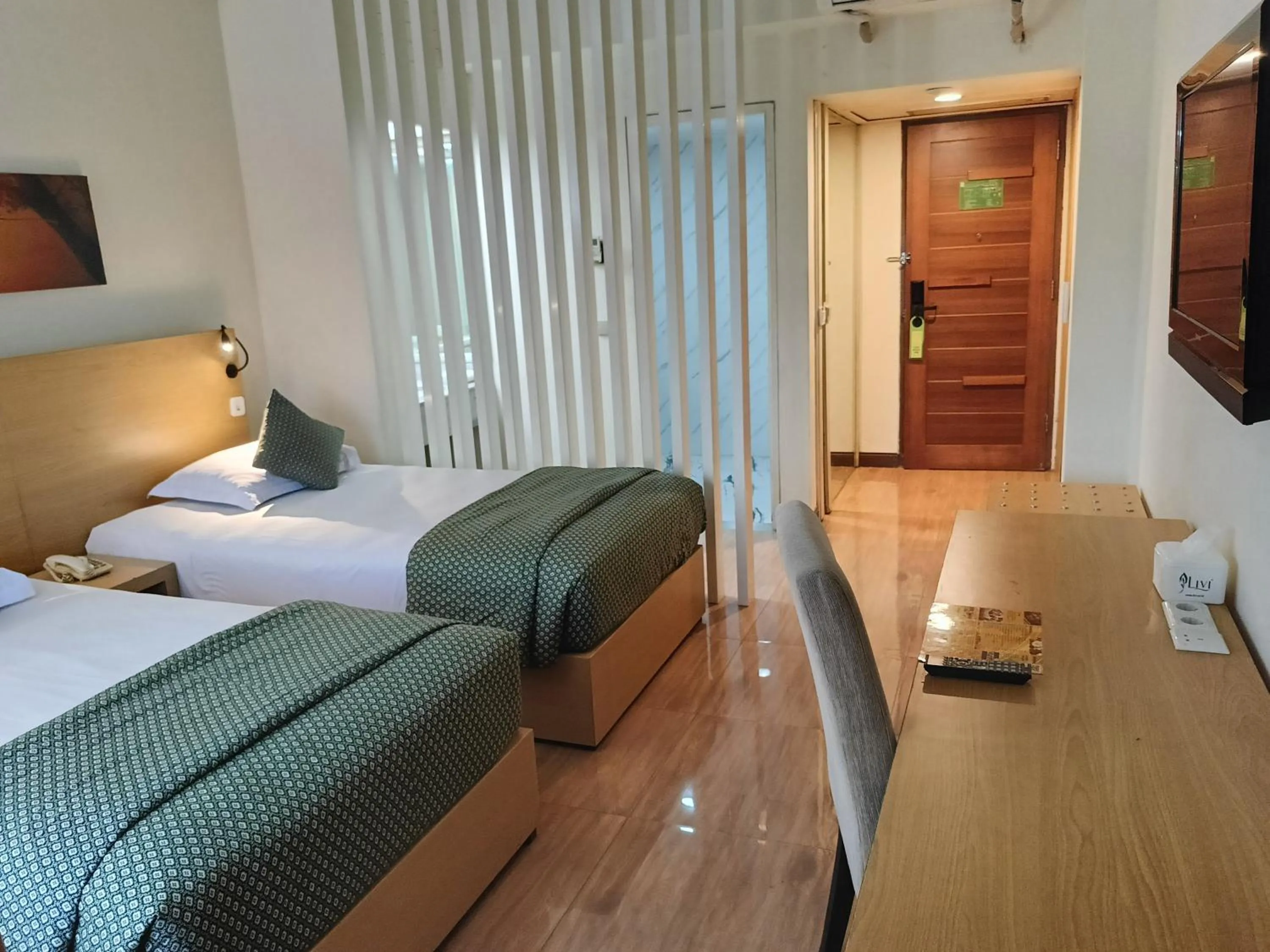 Bedroom, Bed in Lux Tychi Hotel