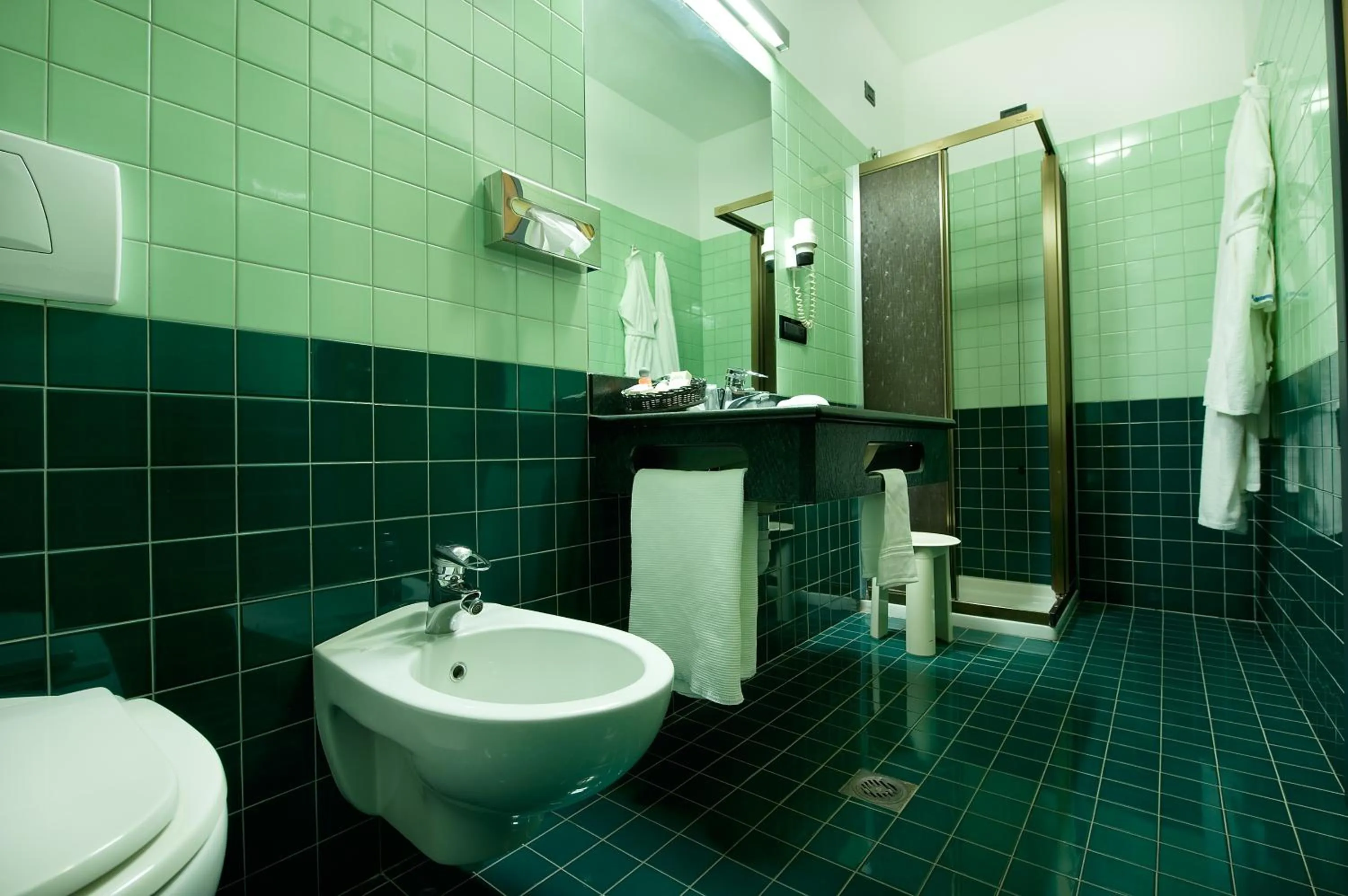 Bathroom in Hotel Campelli
