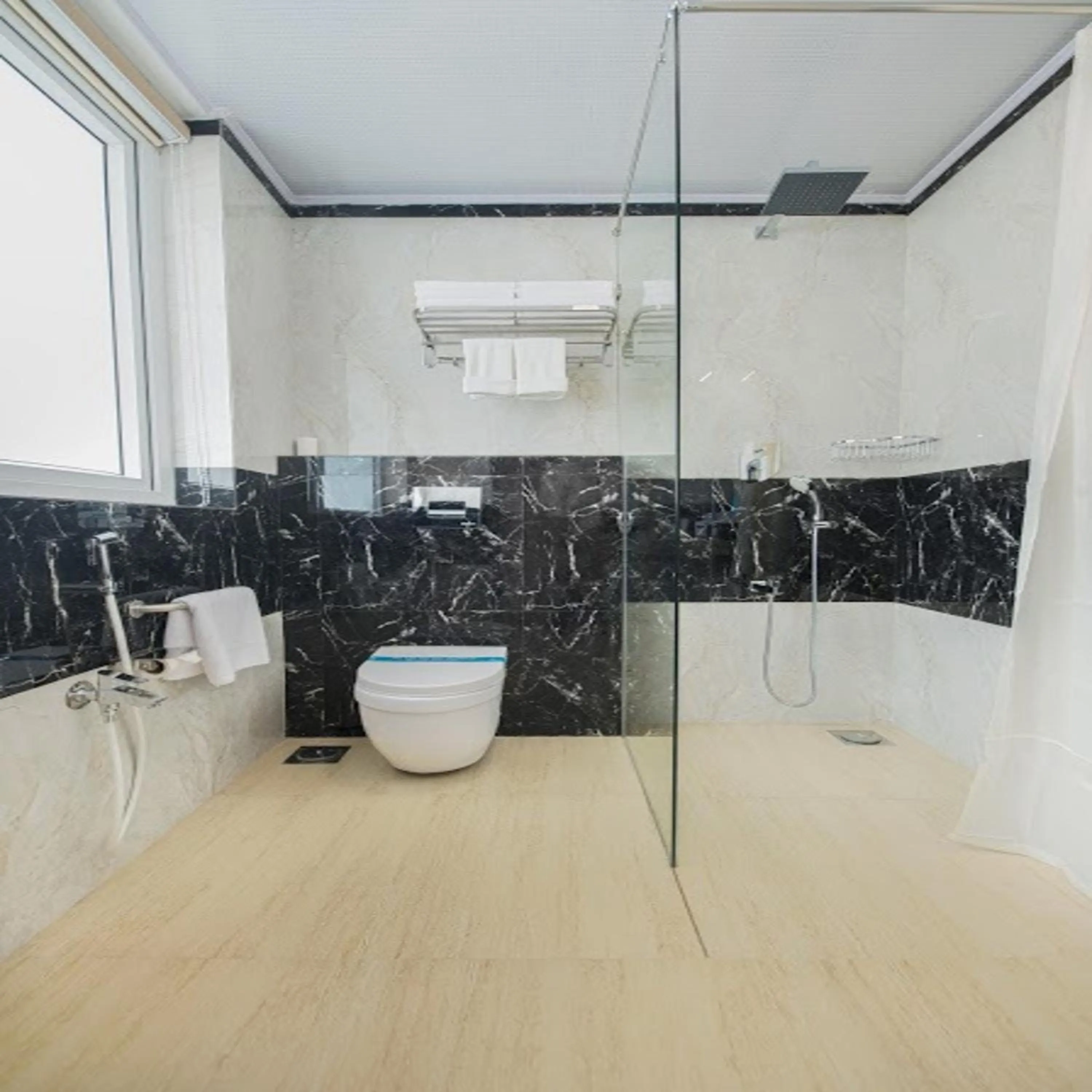 Toilet in Hotel Star Palace - Rameswaram Tamil Nadu