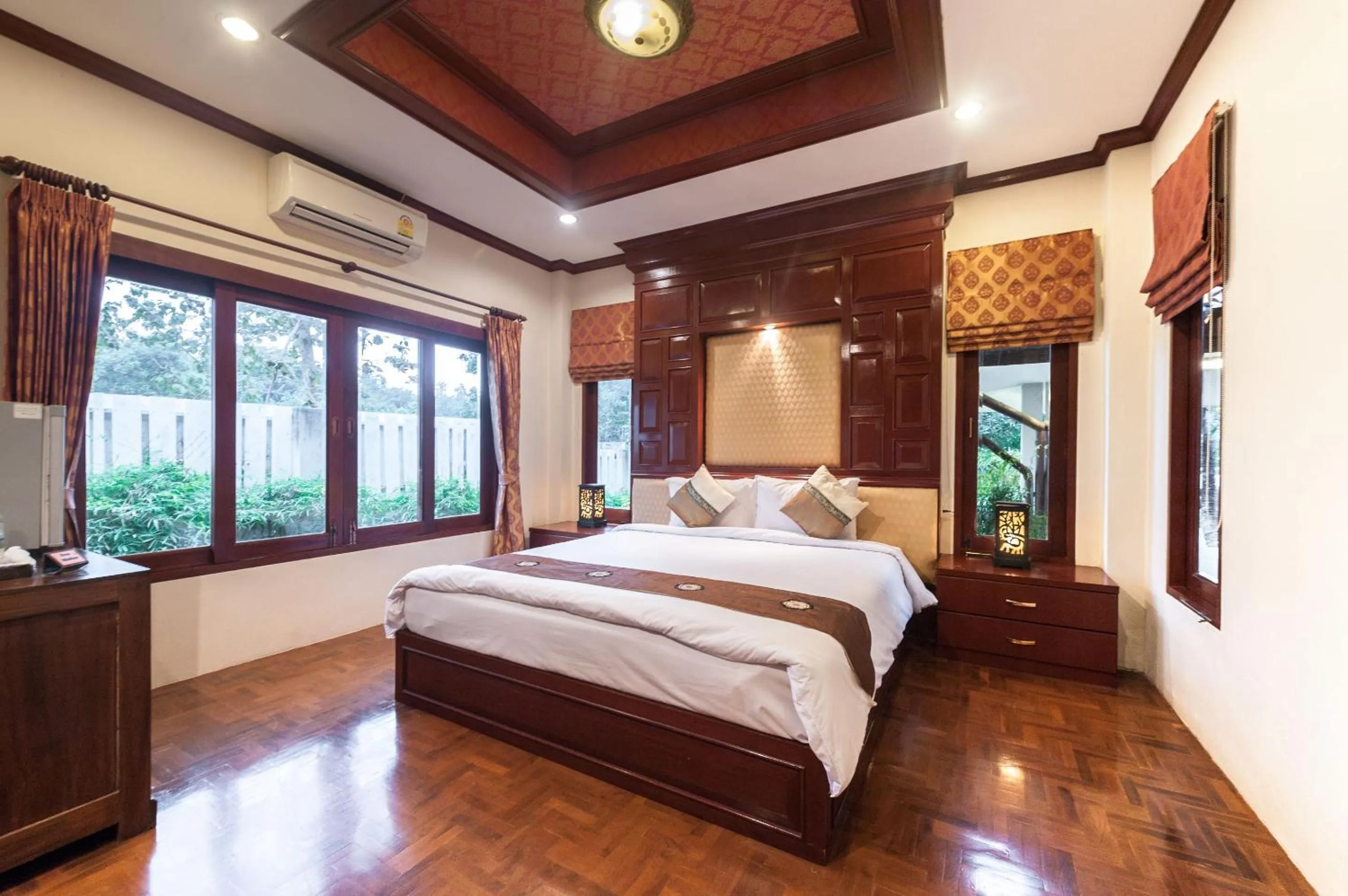 Bedroom in Ruen Ariya Resort