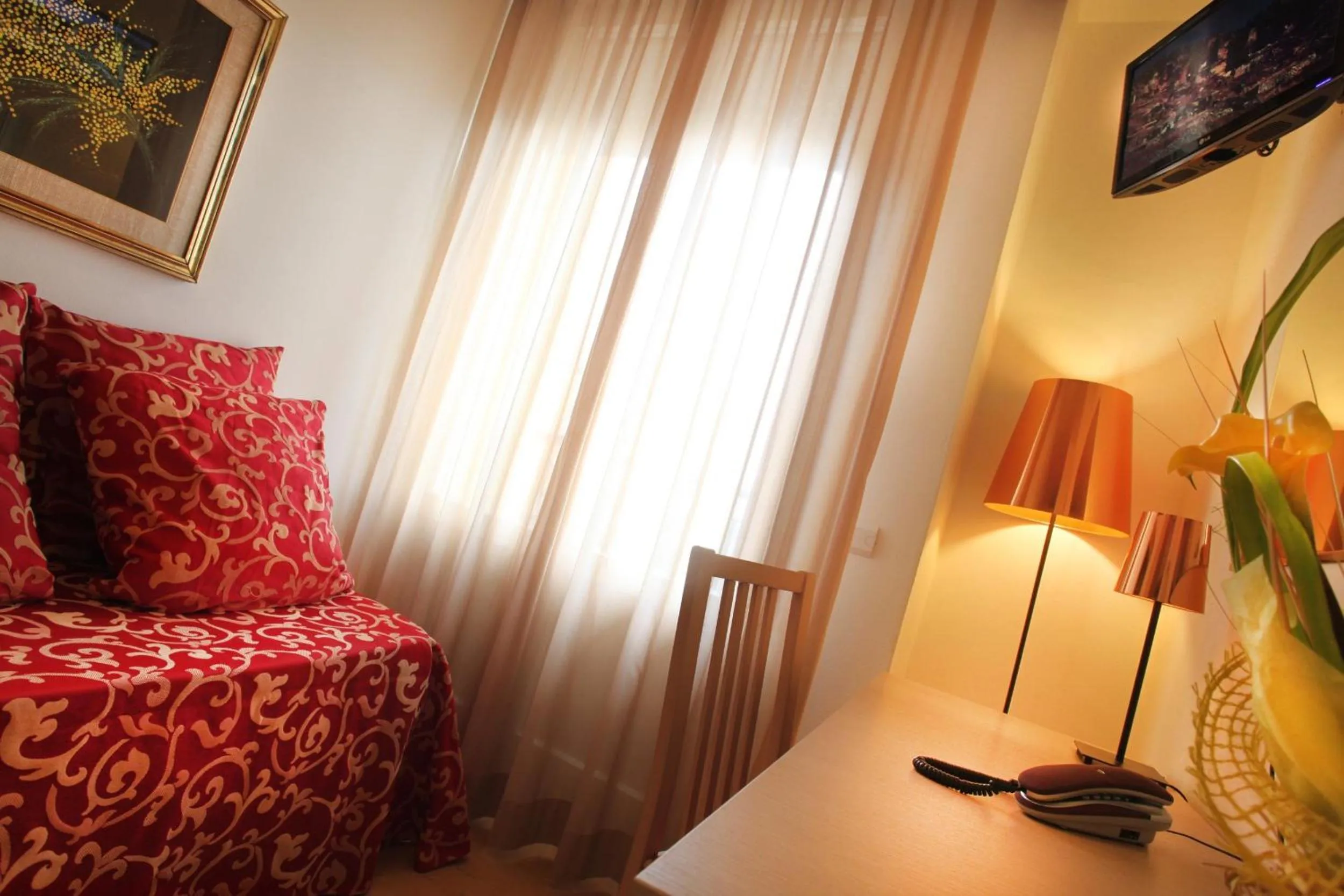 Decorative detail in Hotel Mimosa