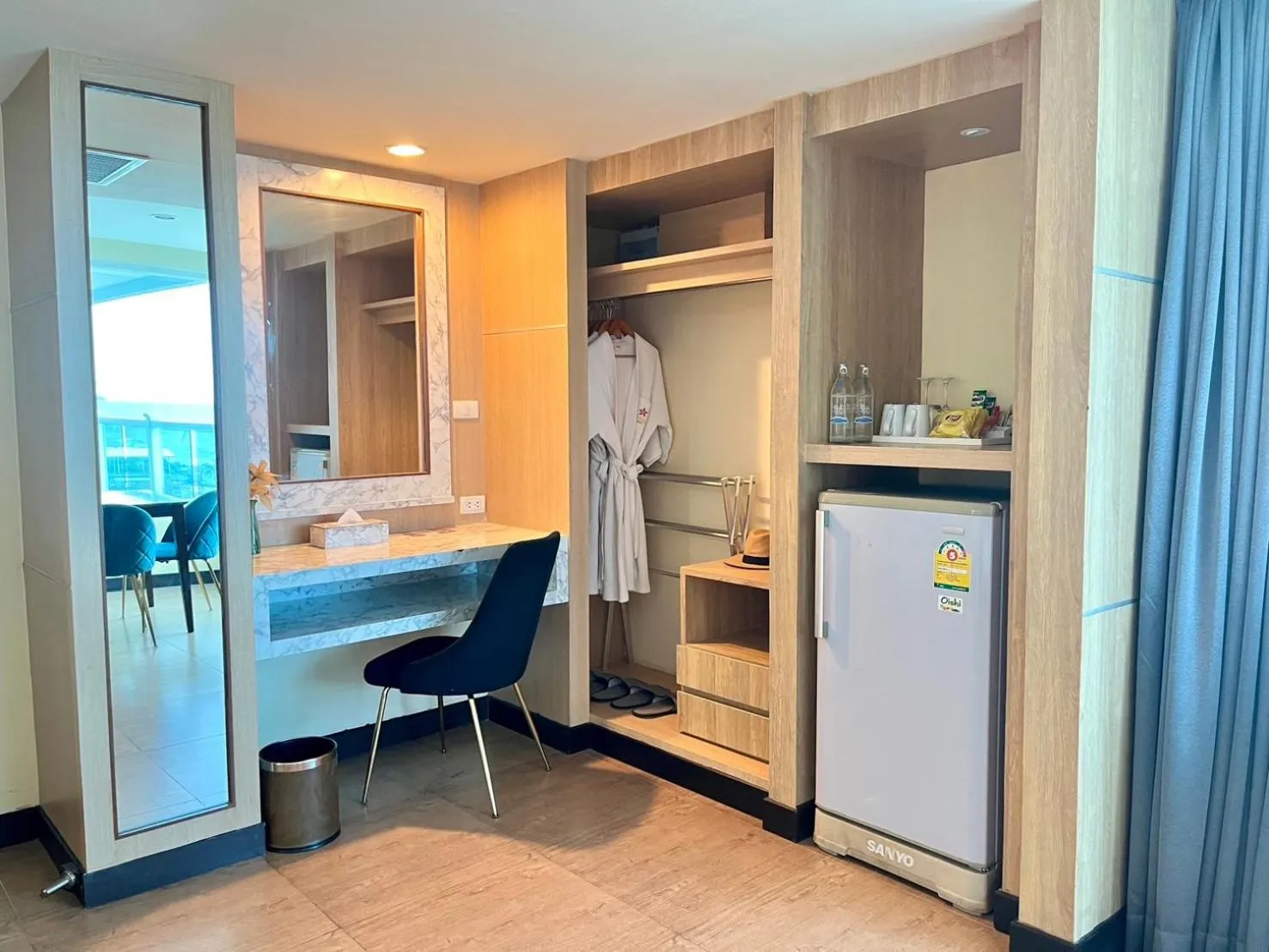 wardrobe in Saisawan Beach Luxury Hotel