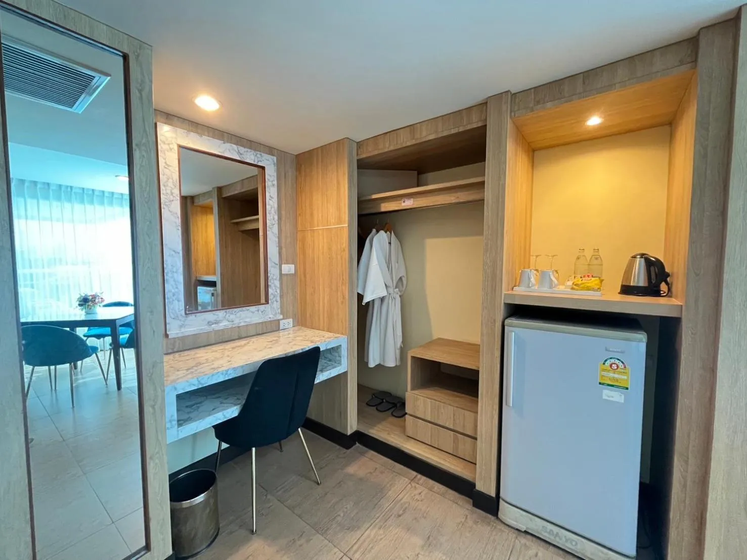 minibar in Saisawan Beach Luxury Hotel