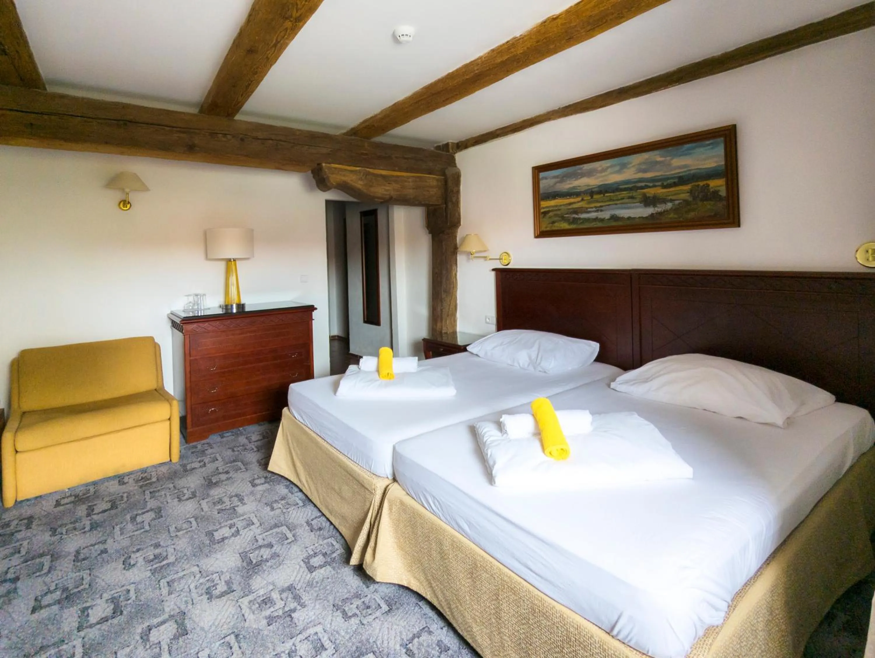 Bedroom, Bed in Panská sýpka