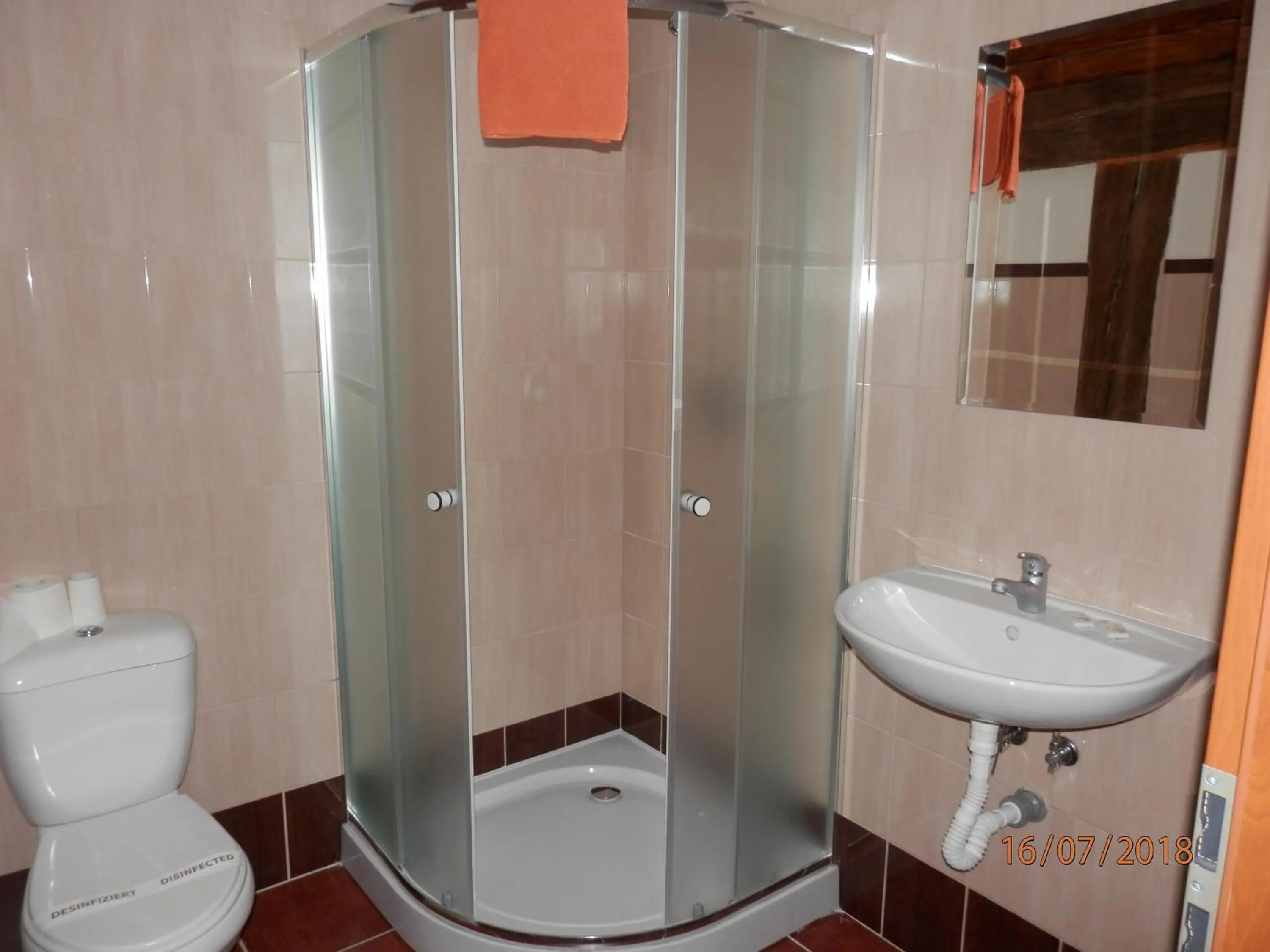 Bathroom in Panská sýpka