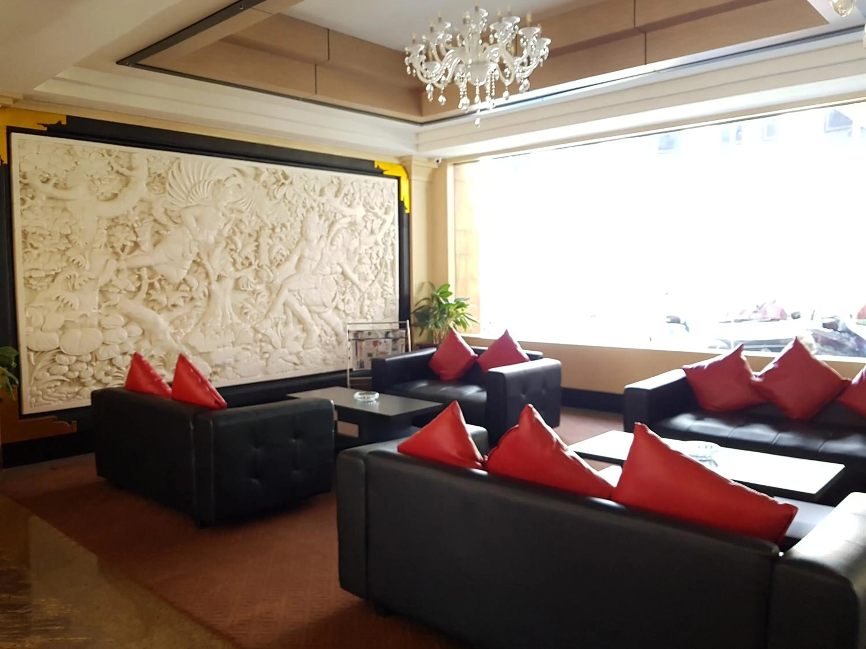 Lobby or reception in The K Hotel