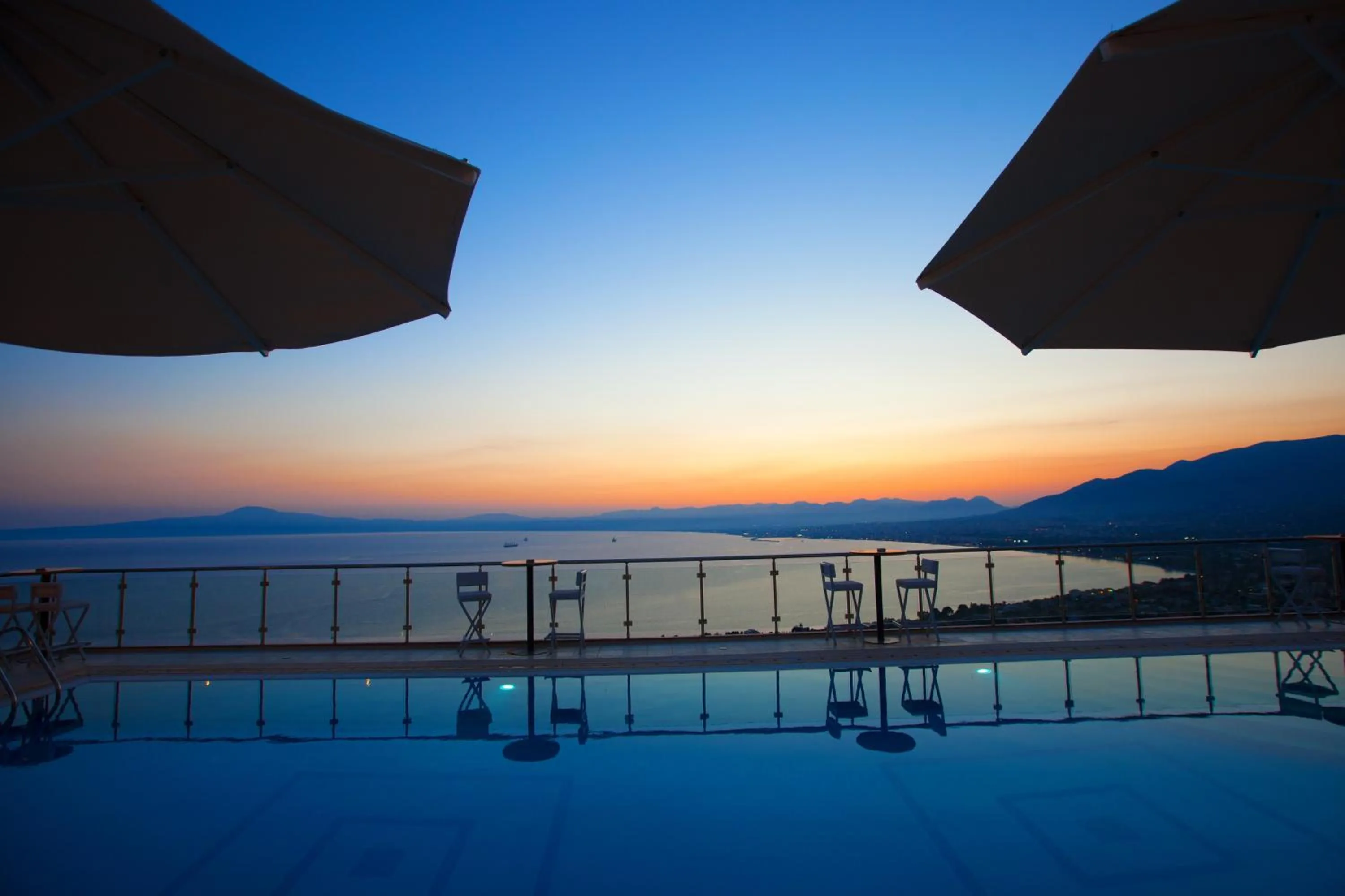 City view in Belvedere Hotel