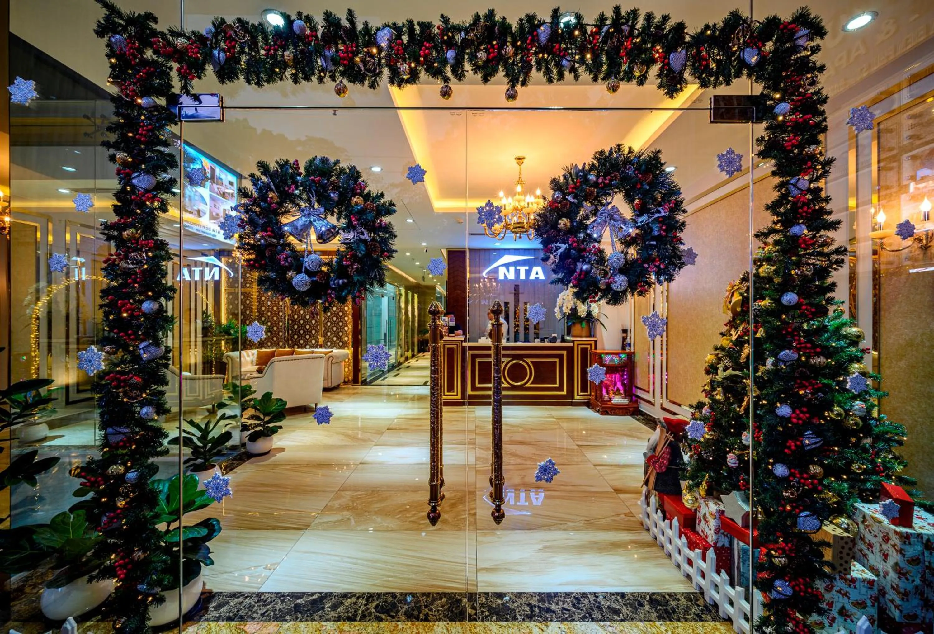 Facade/entrance in NTA Hotel - Serviced Apartments