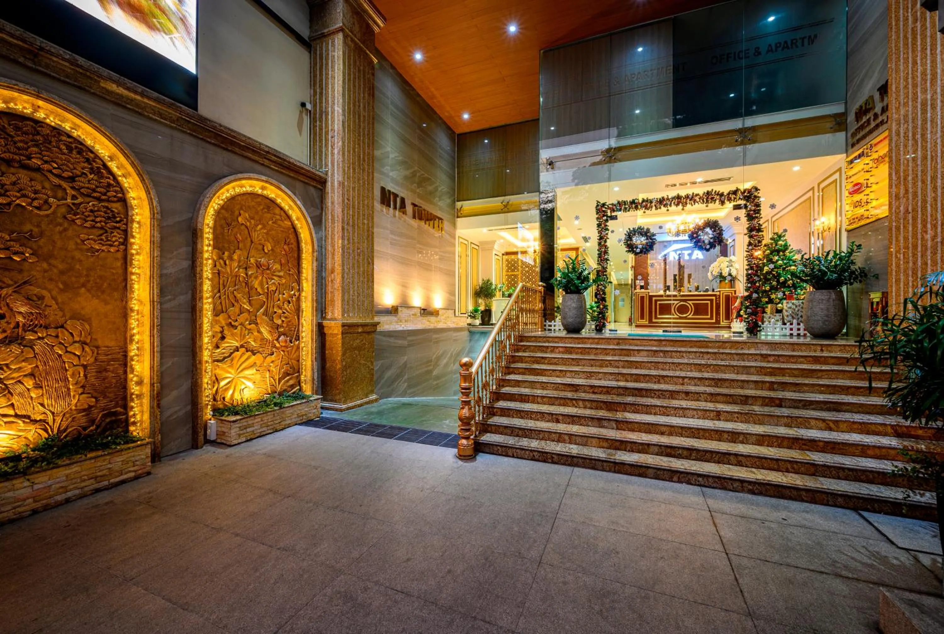 Facade/entrance in NTA Hotel - Serviced Apartments
