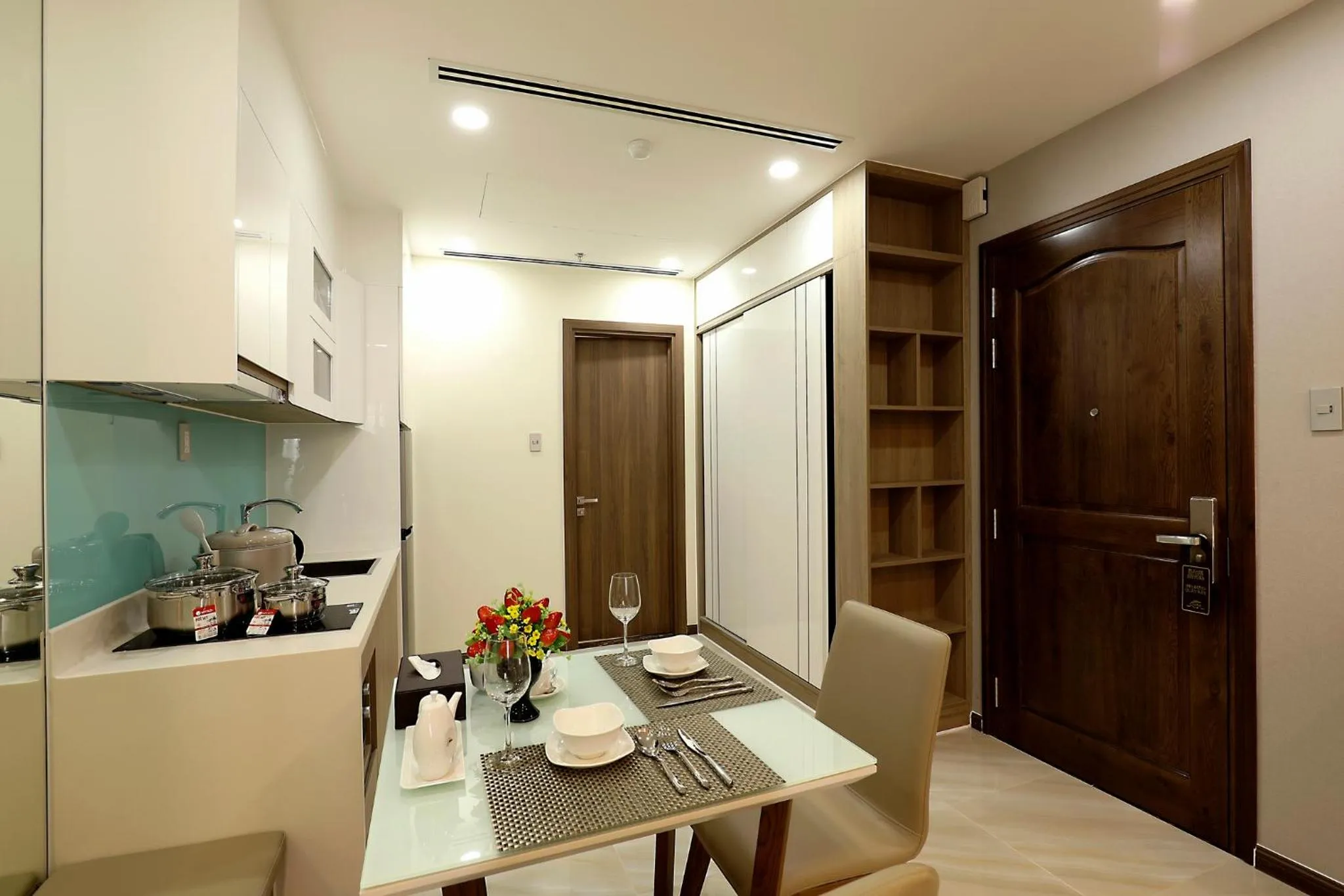 Dining area in NTA Hotel - Serviced Apartments