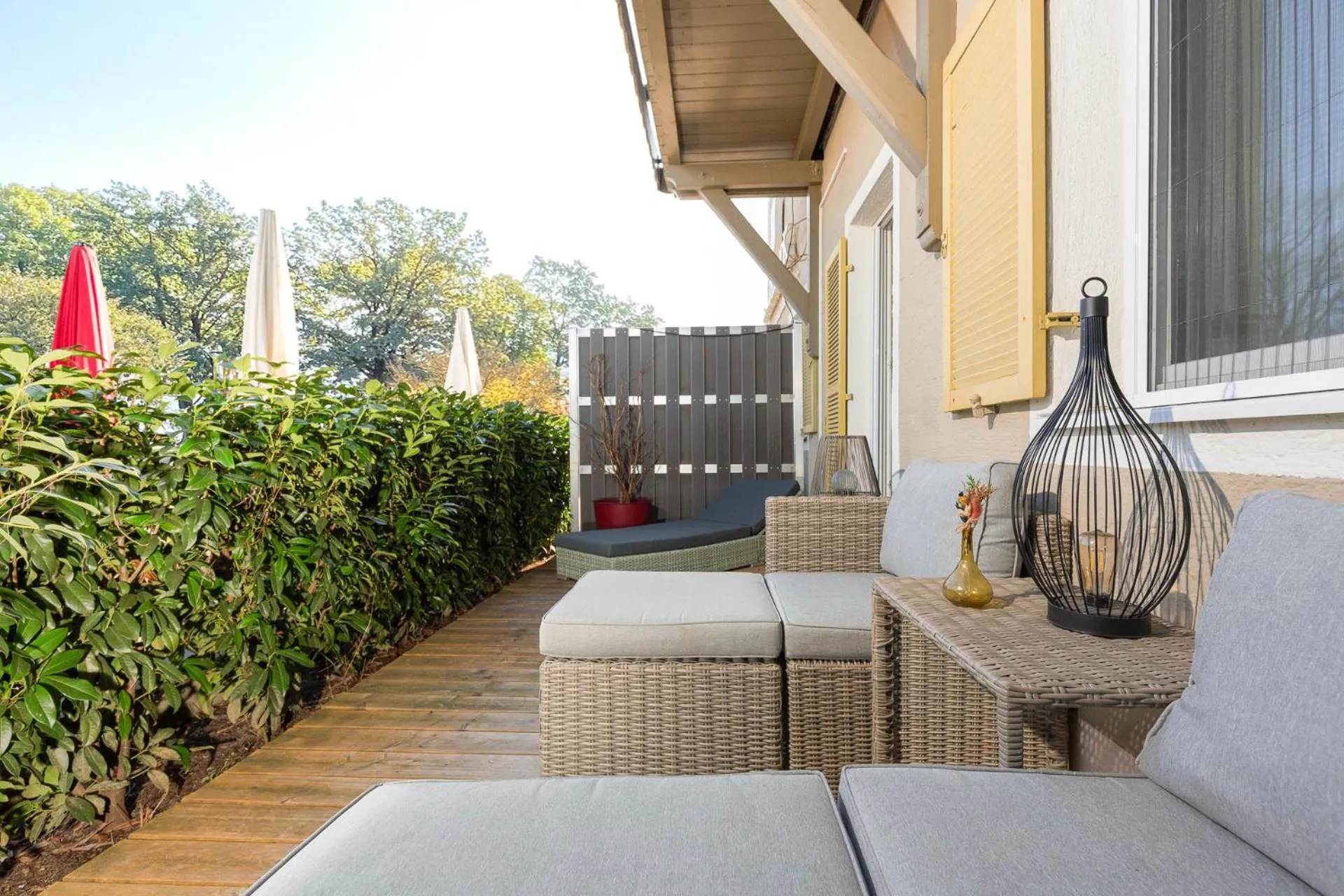 Balcony/Terrace in Hotel Schlossblick Chiemsee
