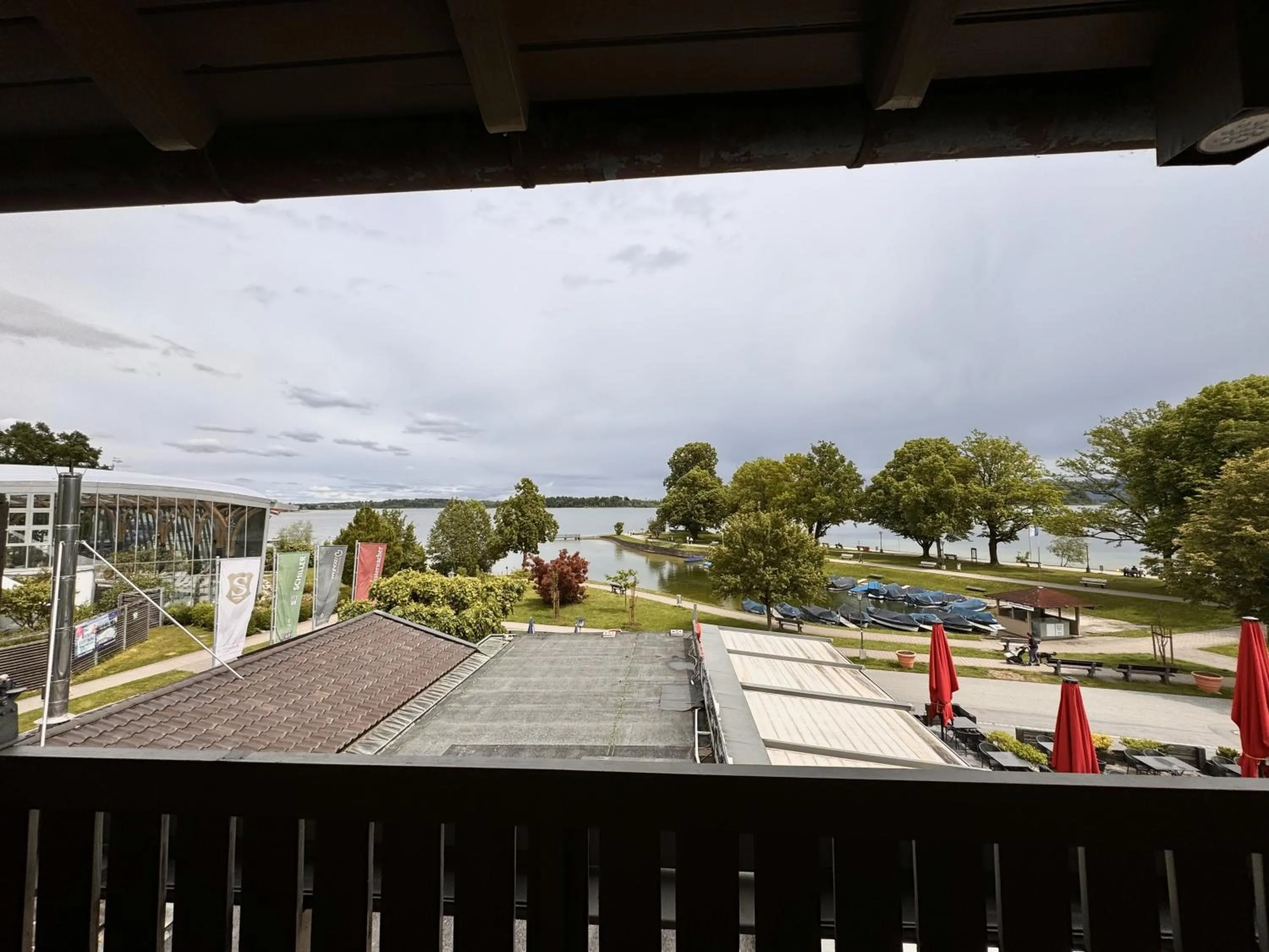 View (from property/room) in Hotel Schlossblick Chiemsee
