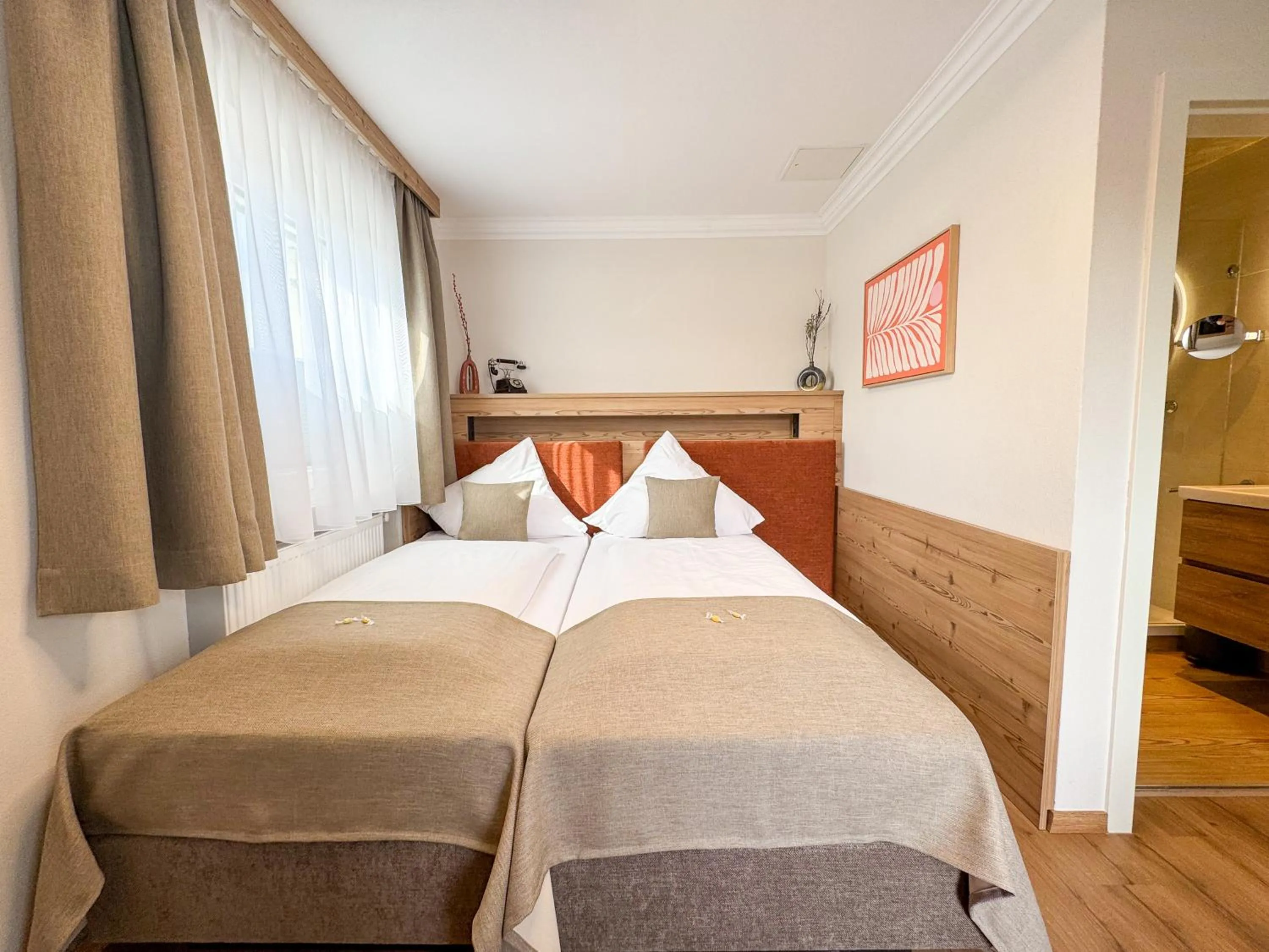 Photo of the whole room, Bed in Hotel Schlossblick Chiemsee