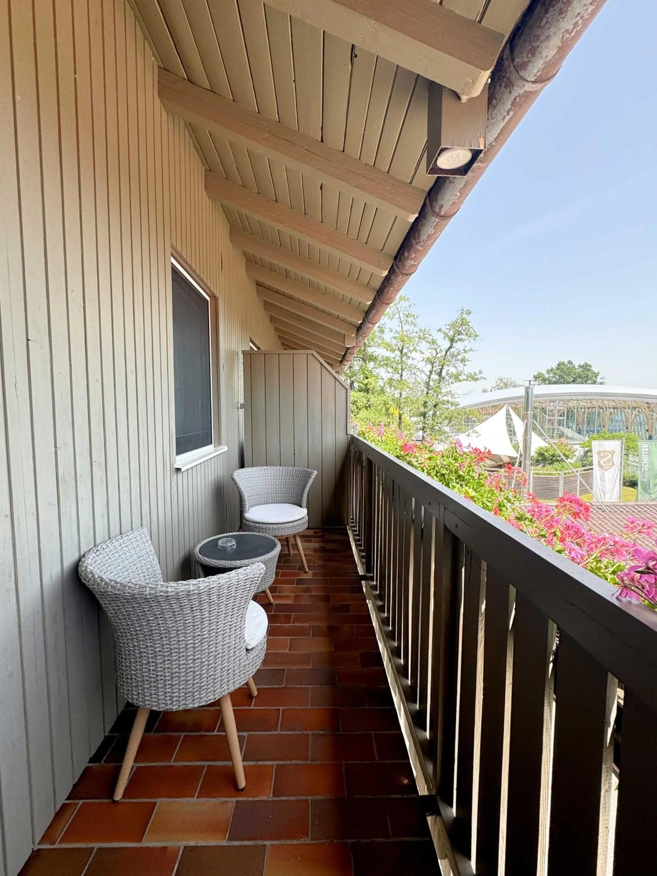 Balcony/Terrace in Hotel Schlossblick Chiemsee