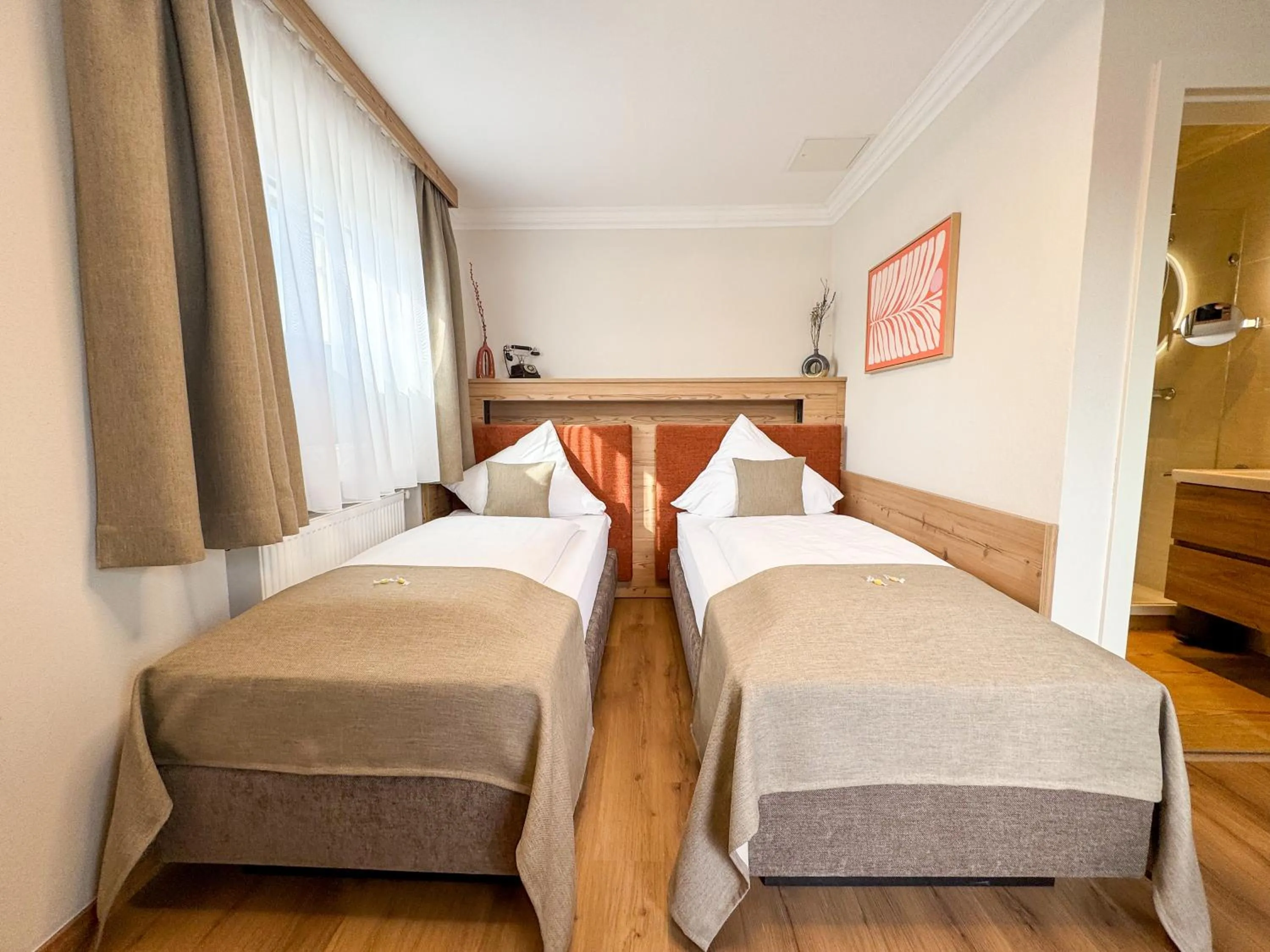 Photo of the whole room, Bed in Hotel Schlossblick Chiemsee