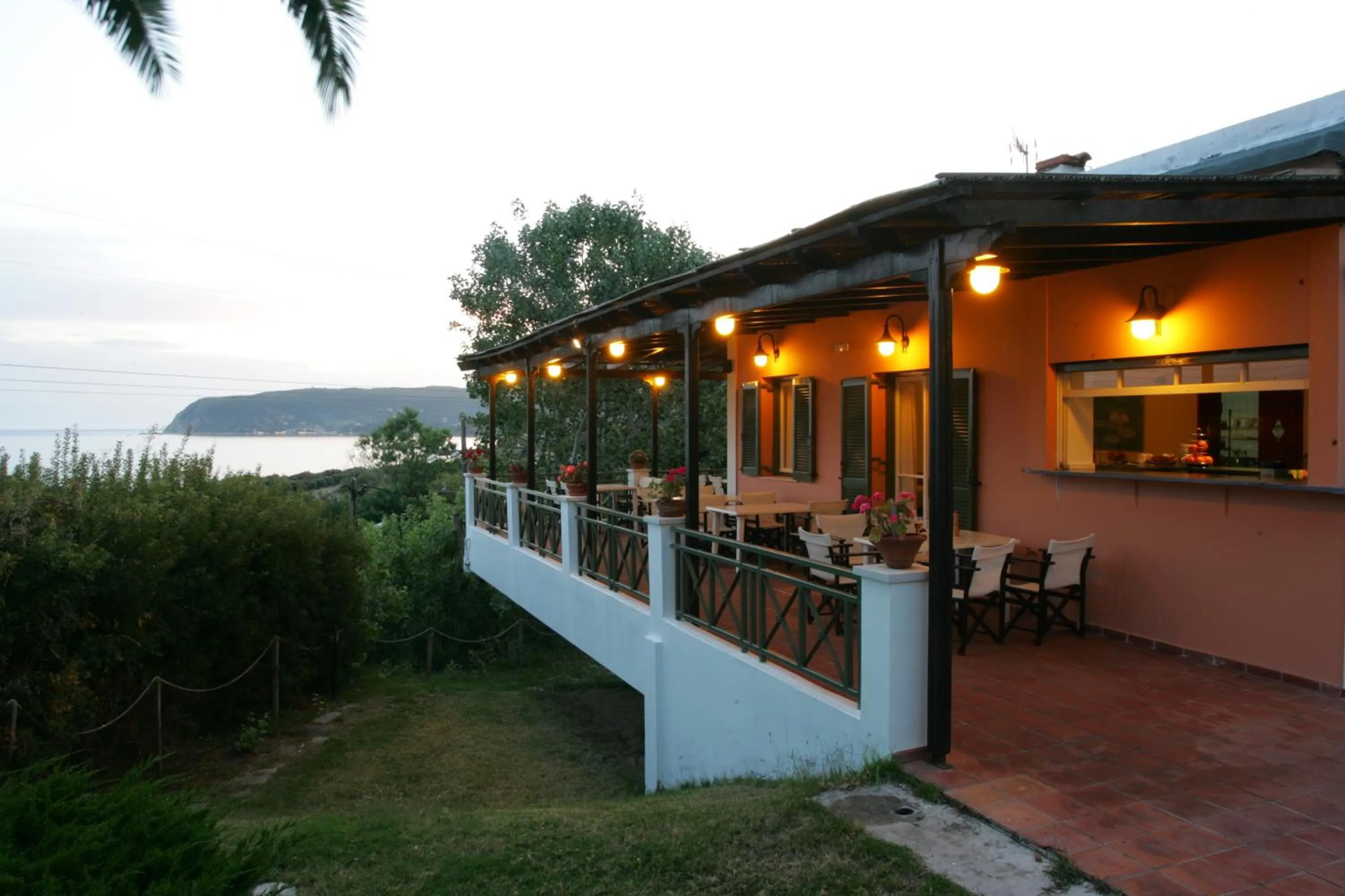 Balcony/Terrace in Mounda Beach Hotel