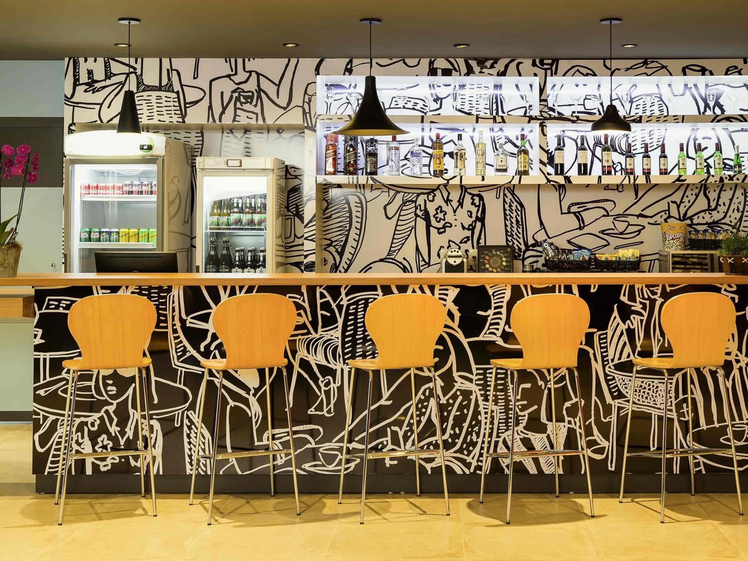 Lounge or bar in ibis Erechim