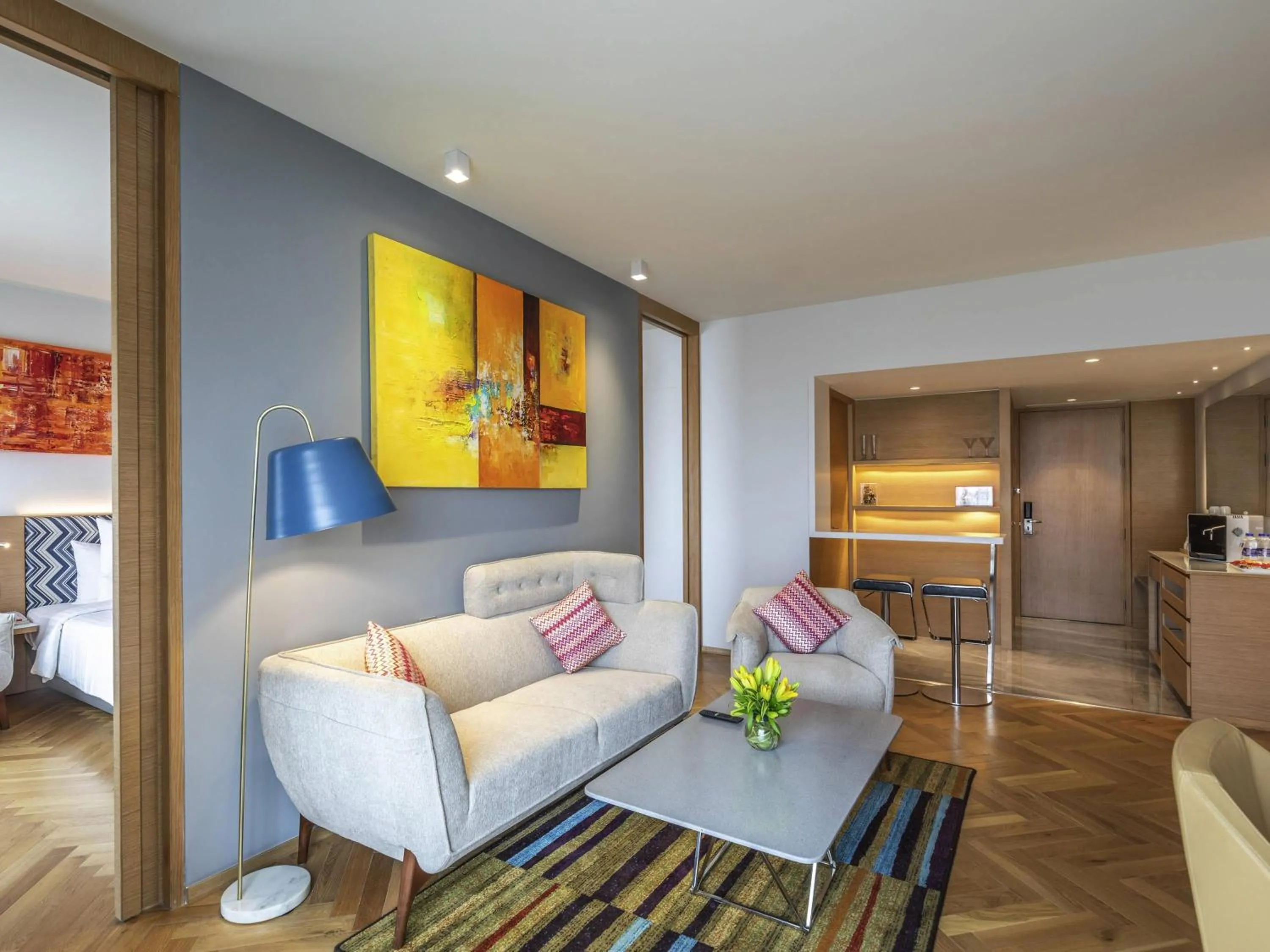 Bedroom in Novotel Vijayawada Varun