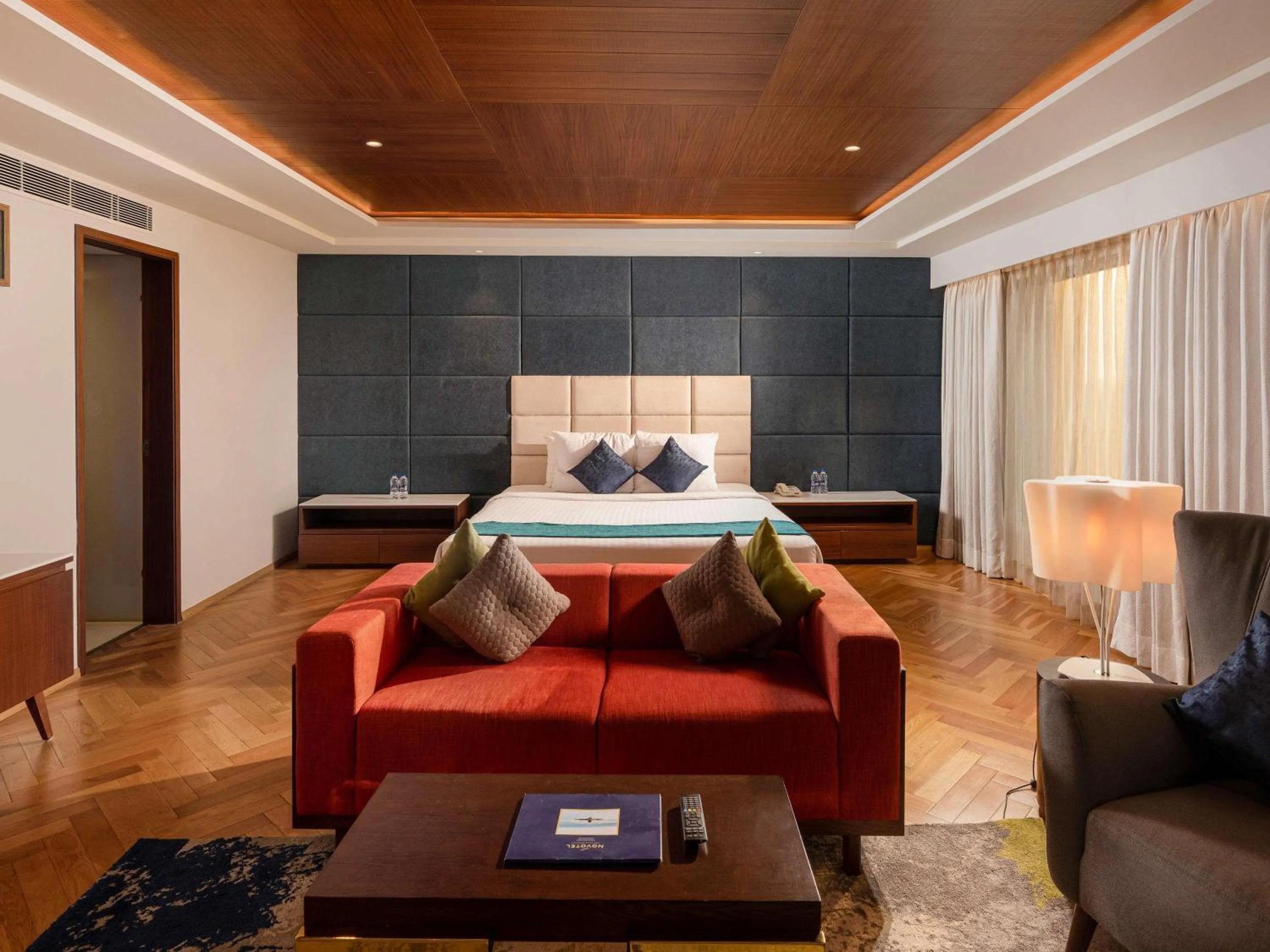 Bedroom in Novotel Vijayawada Varun