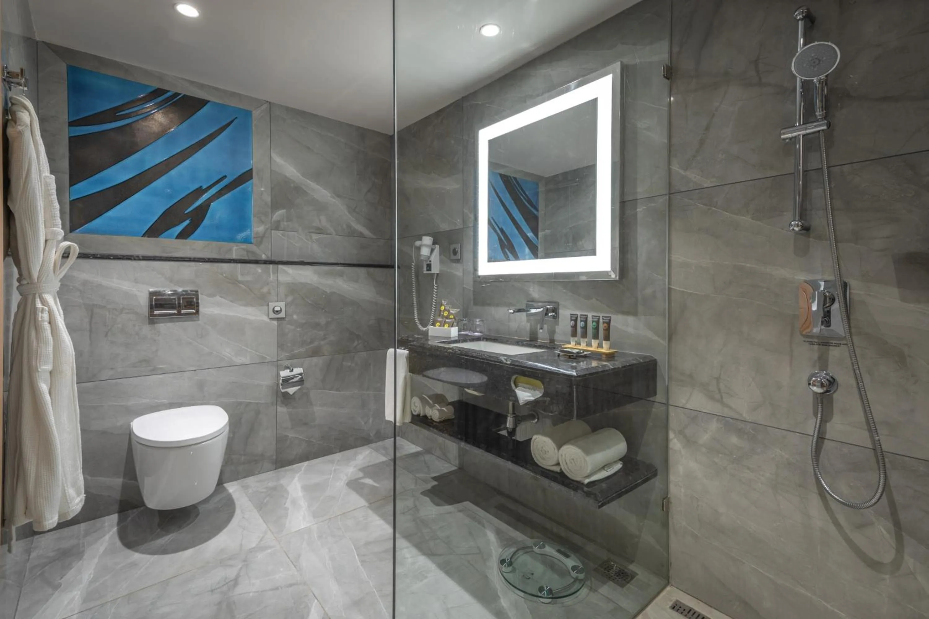 Bathroom in Novotel Vijayawada Varun