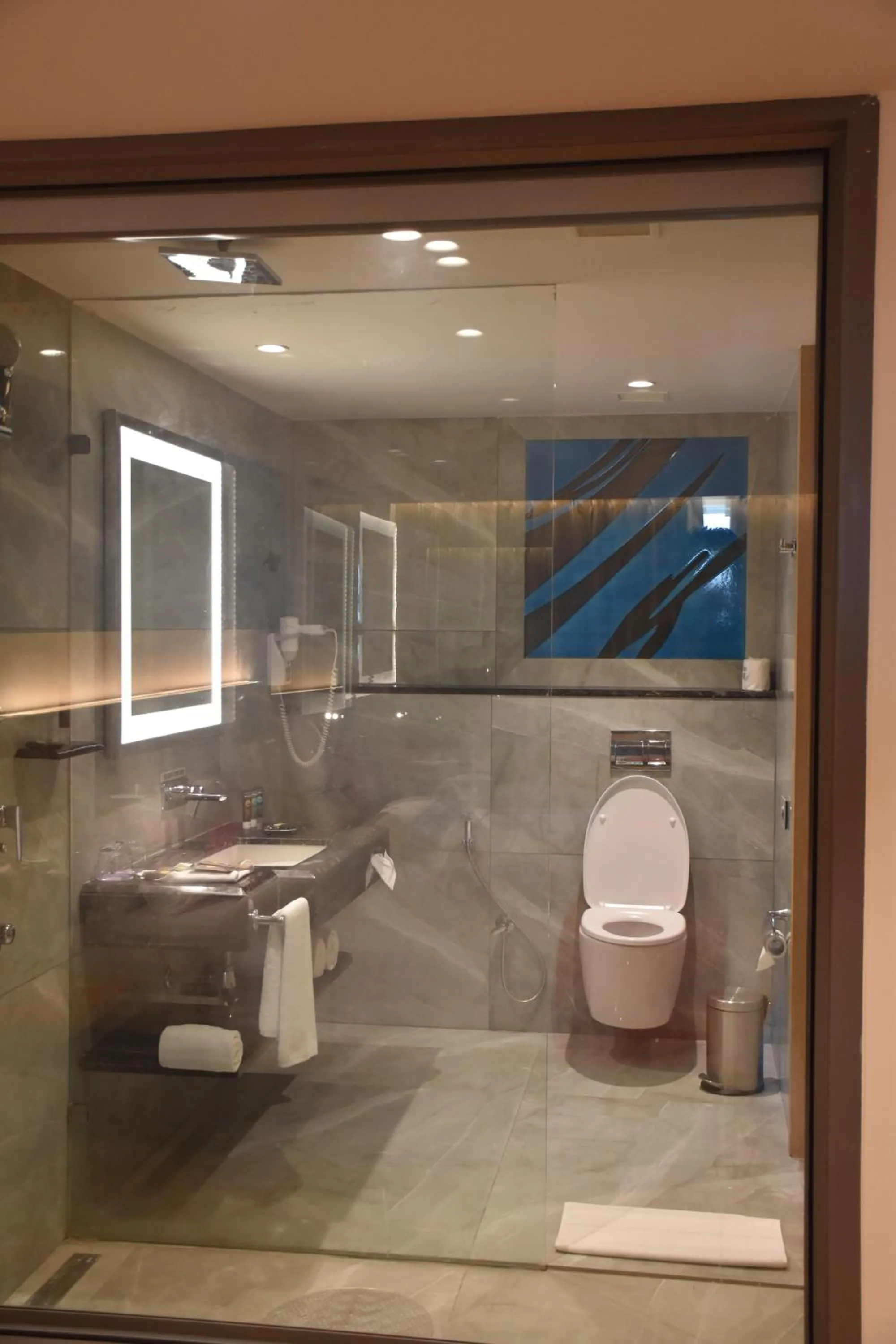 Bathroom in Novotel Vijayawada Varun