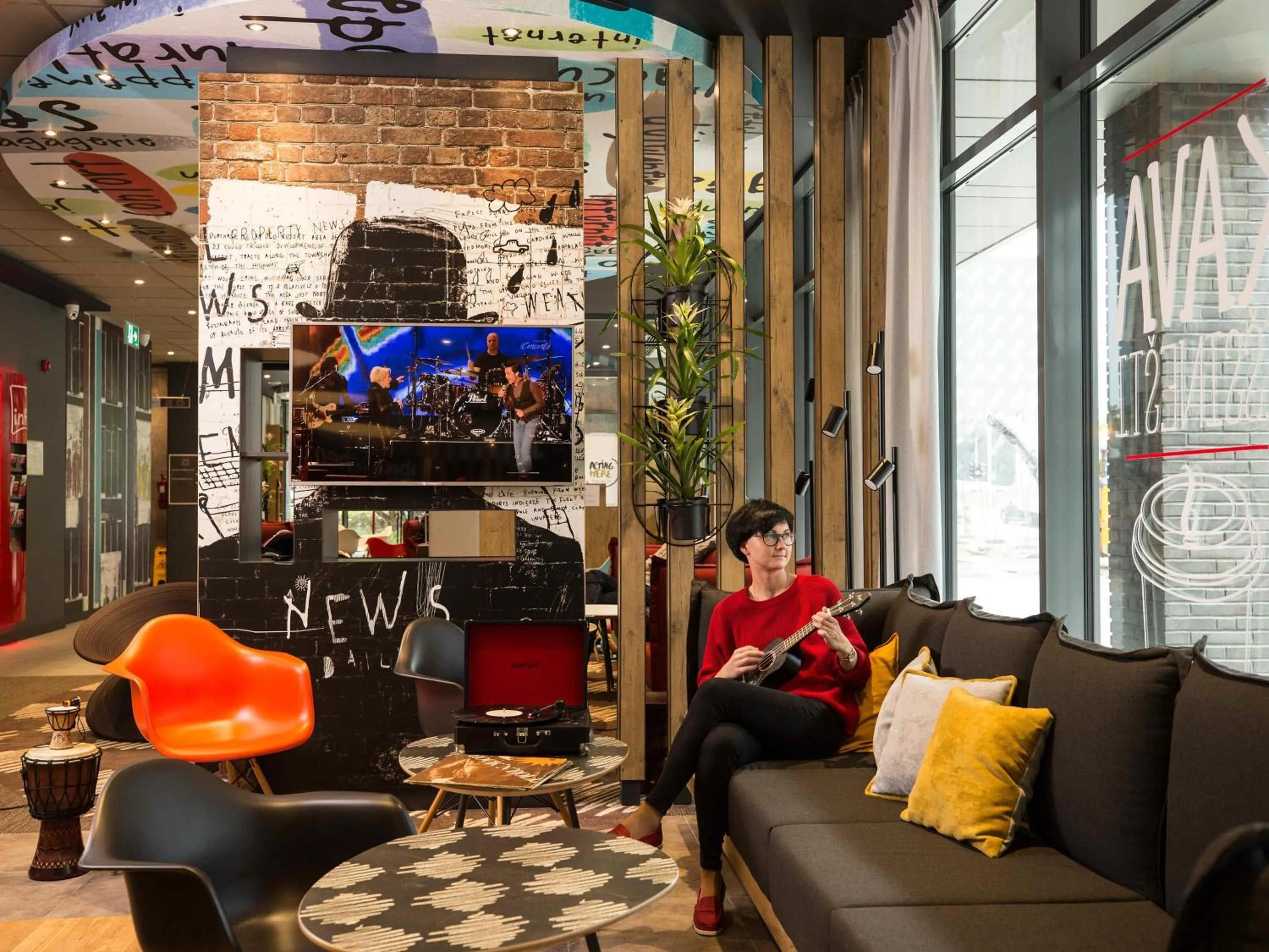 Lounge or bar in ibis Vilnius Centre