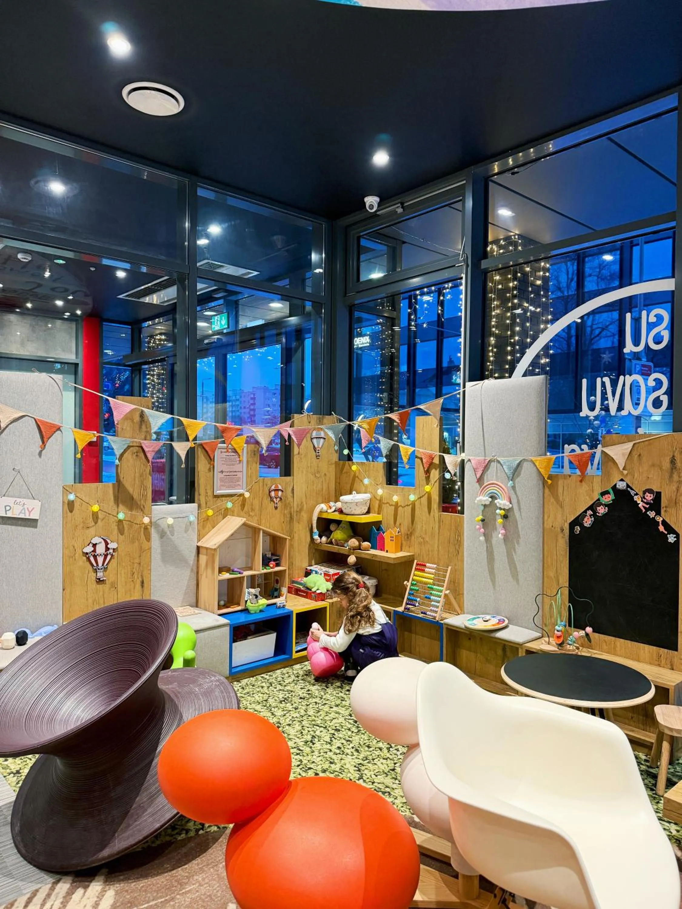 Children play ground in ibis Vilnius Centre